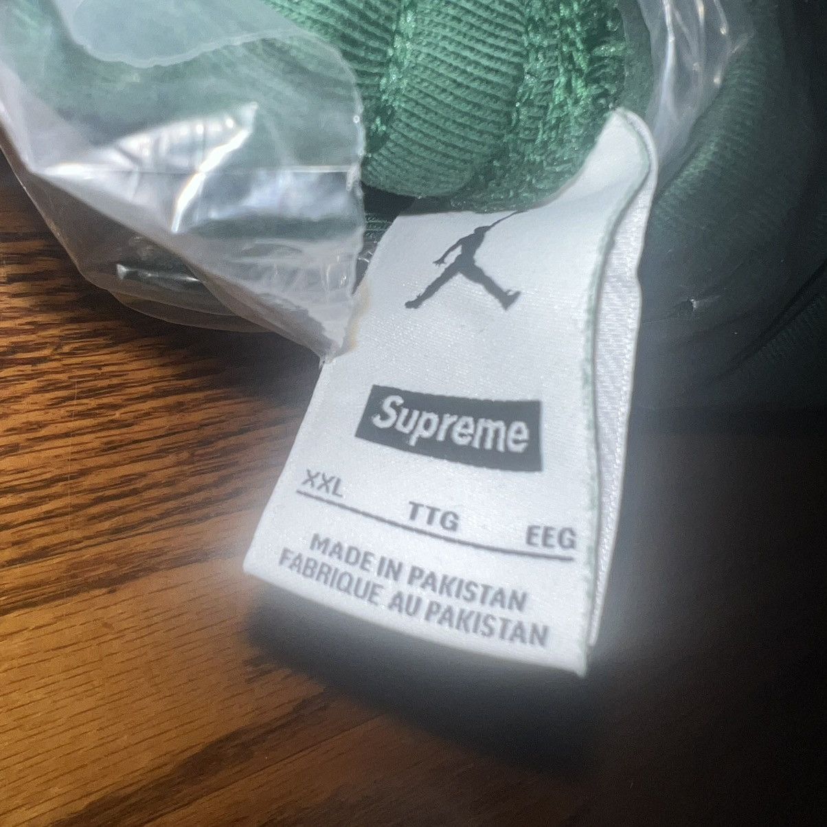 Jordan Brand × Supreme Supreme Jordan Sweatpant Green Size: XXL Size US 38 / EU 54 - 5 Thumbnail