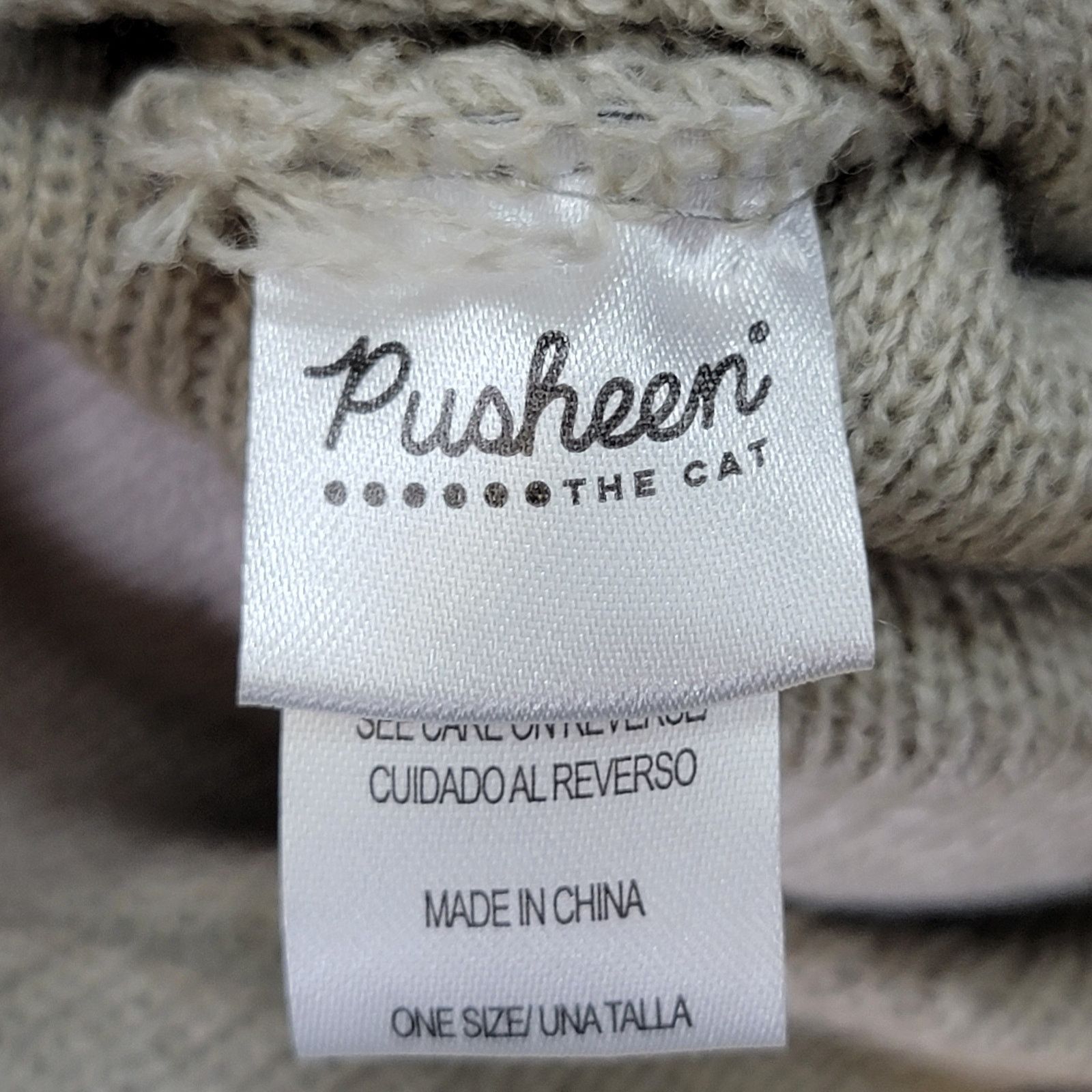 Other Pusheen by Culturefly Knit Trapper Beanie w/ Tassels- OS NEW Size ONE SIZE - 6 Thumbnail