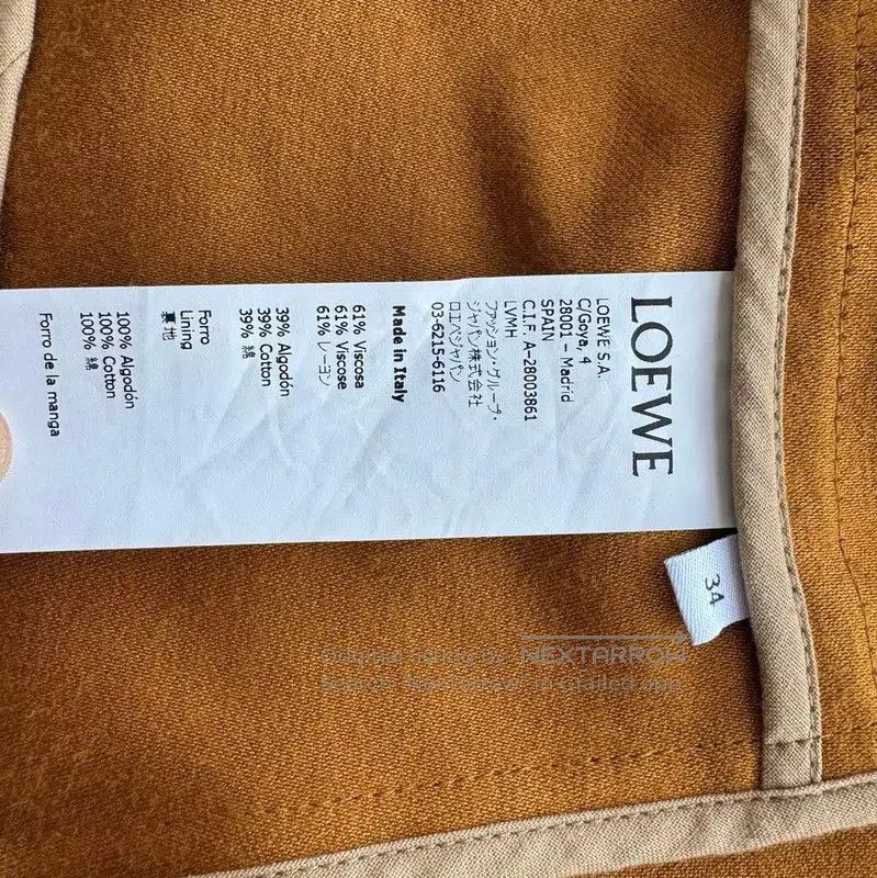 Loewe Loewe Khaki Women's Blazer Jacket . Size M / US 6-8 / IT 42-44 - 5 Thumbnail