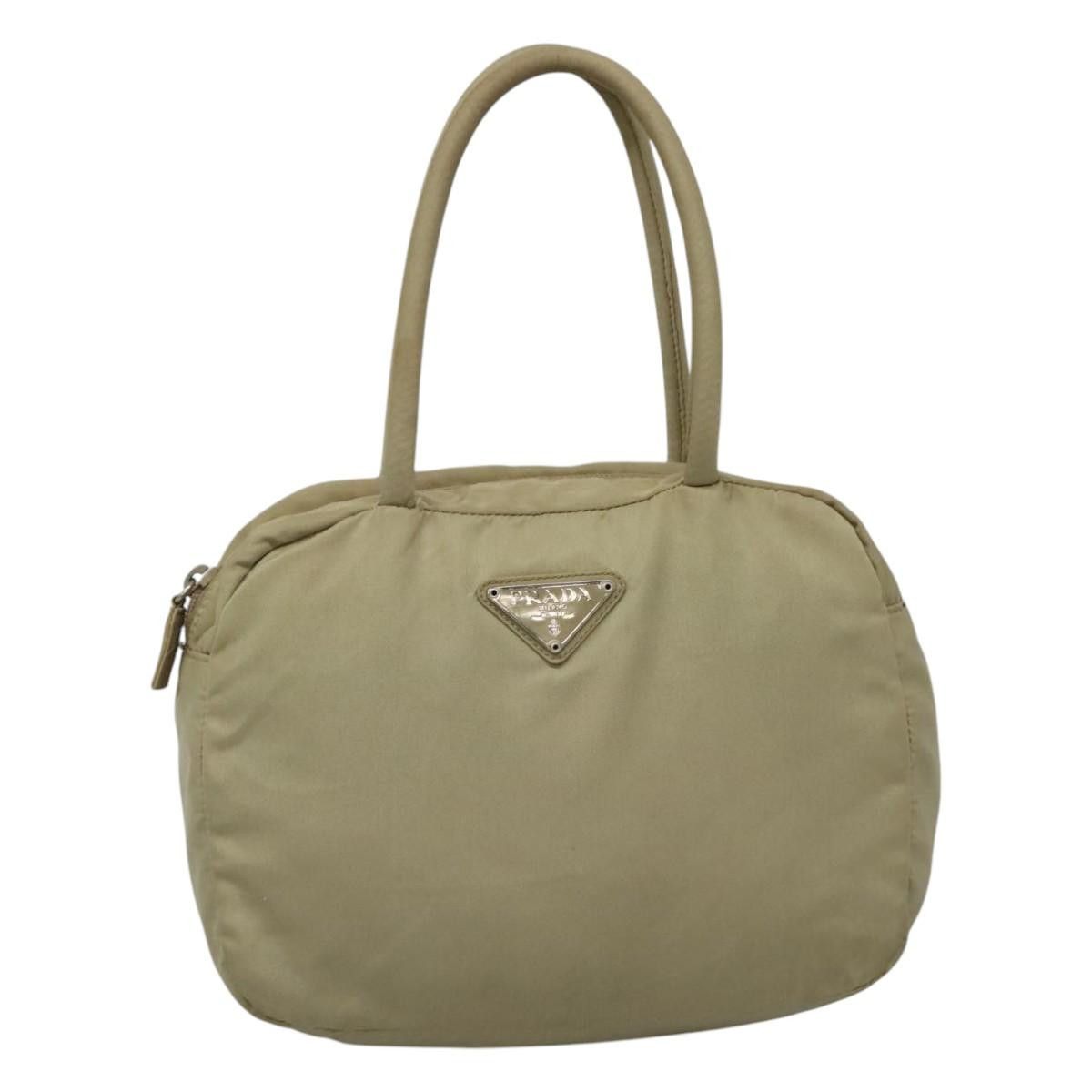 Prada Tessuto Green Synthetic Handbag (Pre-Owned) Size ONE SIZE - 1 Thumbnail