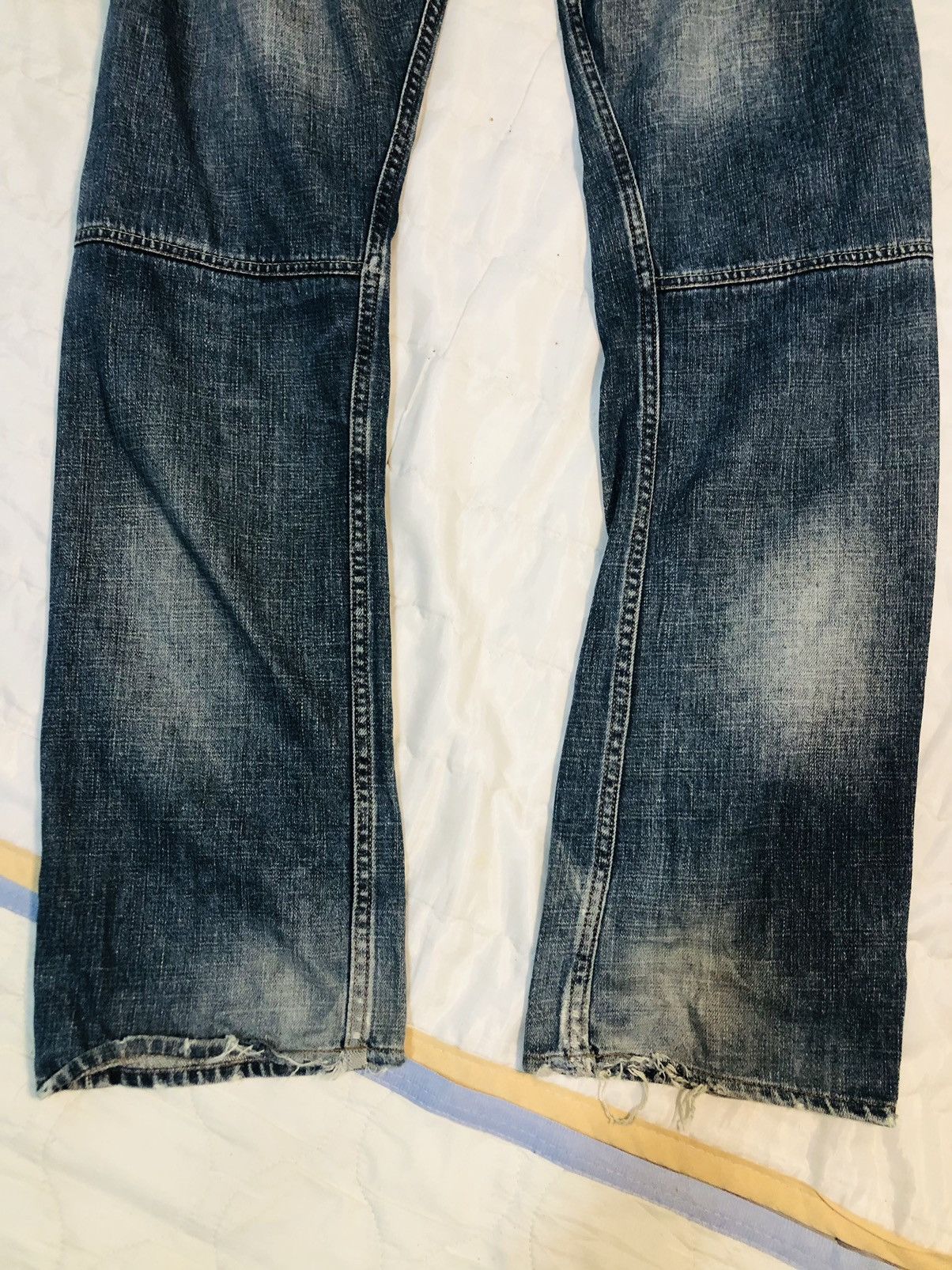 Japanese Brand Dominates Double Waist Jeans (2) Size US 30 / EU 46 - 14 Thumbnail