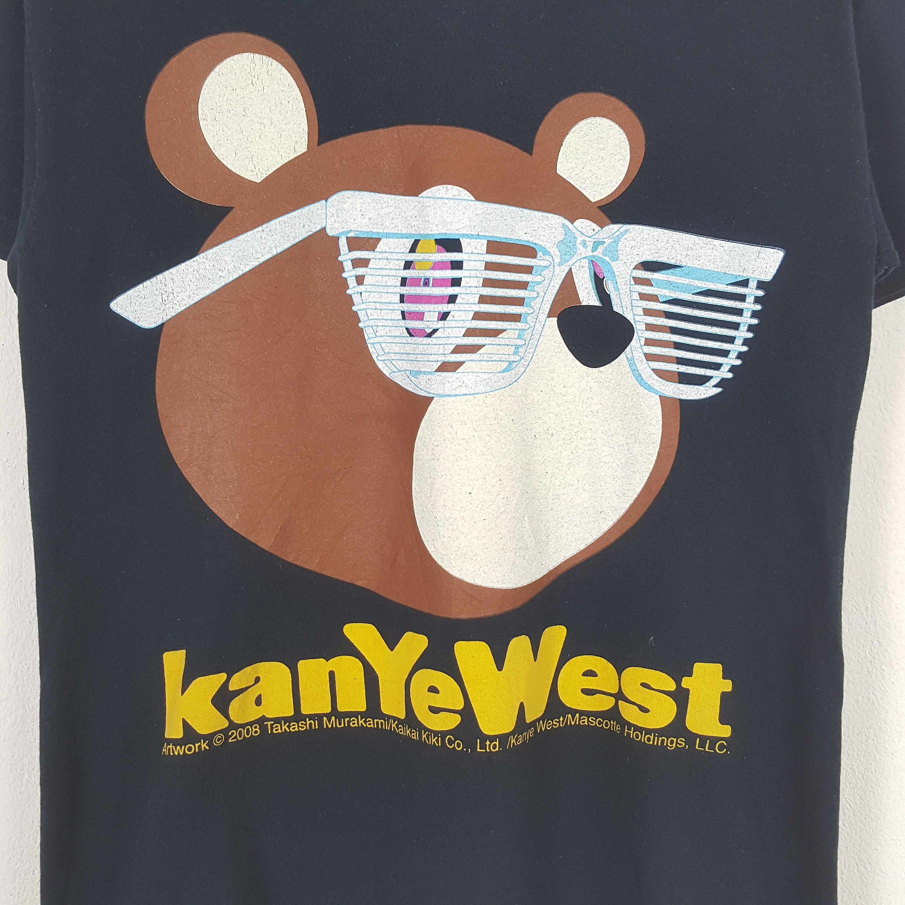 Rap Tees × Vintage Vintage Kanye West American Rapper Rap Tees T-Shirt Size US S / EU 44-46 / 1 - 2 Thumbnail