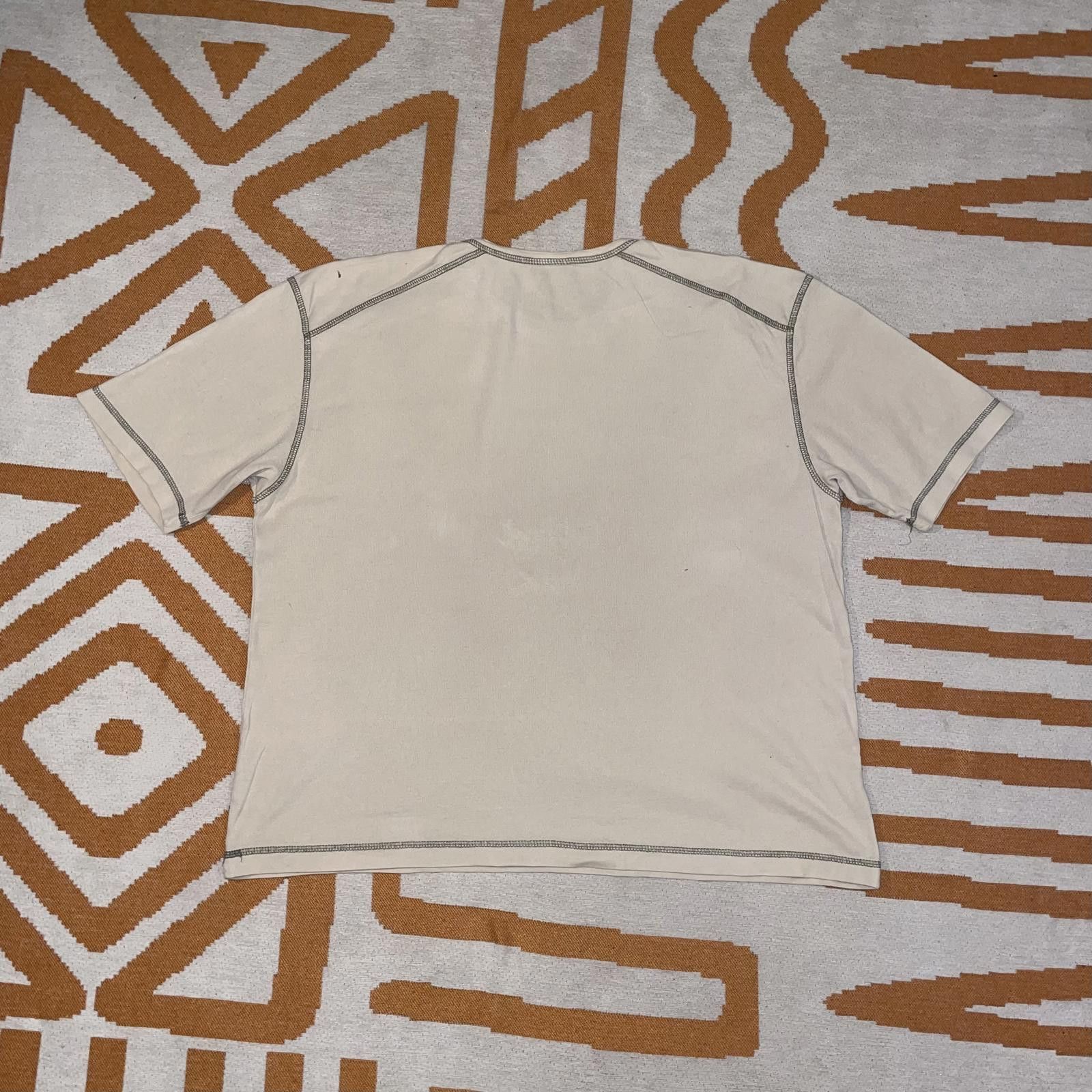 Designer Crossball 00s Textured Graphic T-Shirt XXL Size US XXL / EU 58 / 5 - 2 Thumbnail