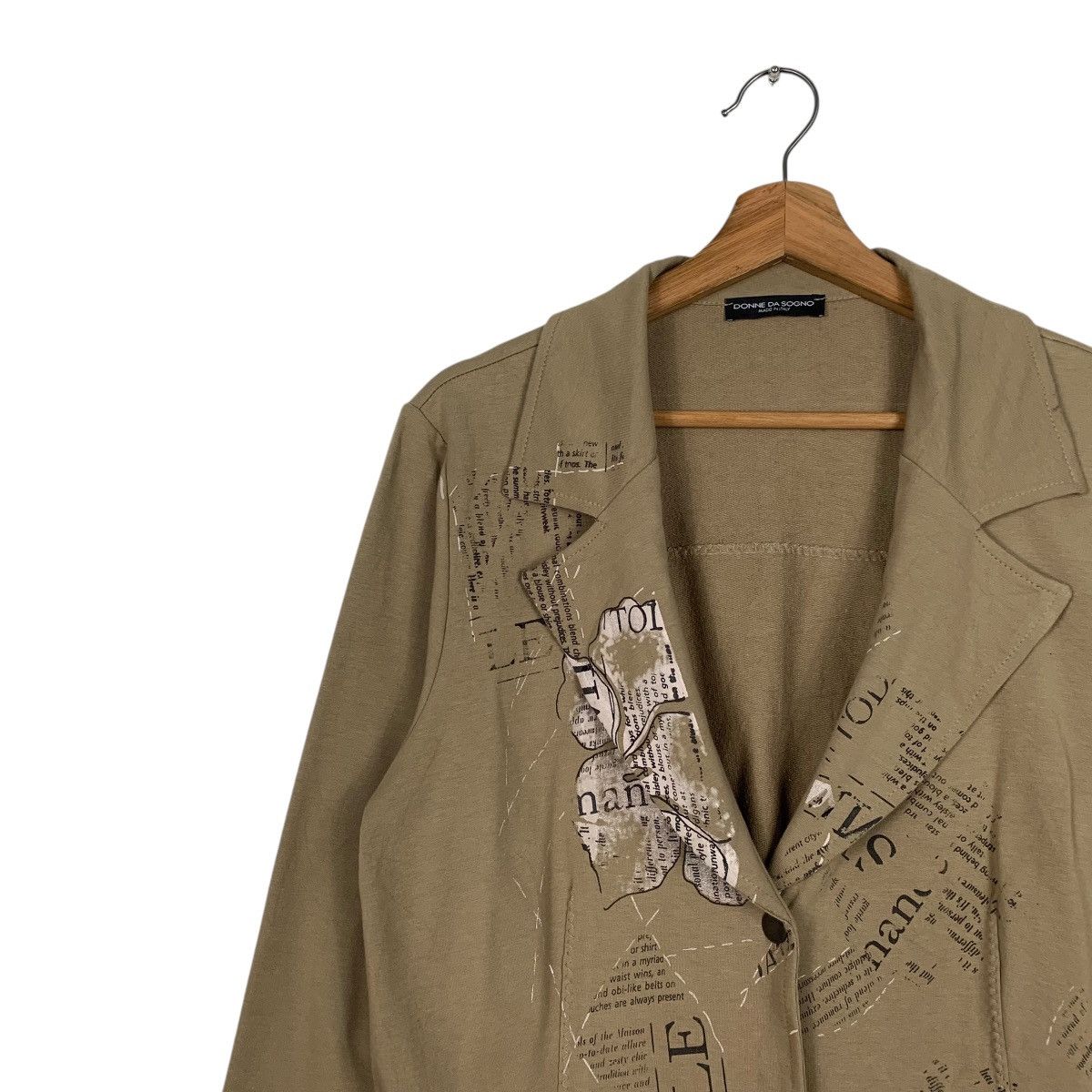 Other Italian Designer Donne Da Sogno Women Jacket Size XL / US 12-14 / IT 48-50 - 6 Thumbnail