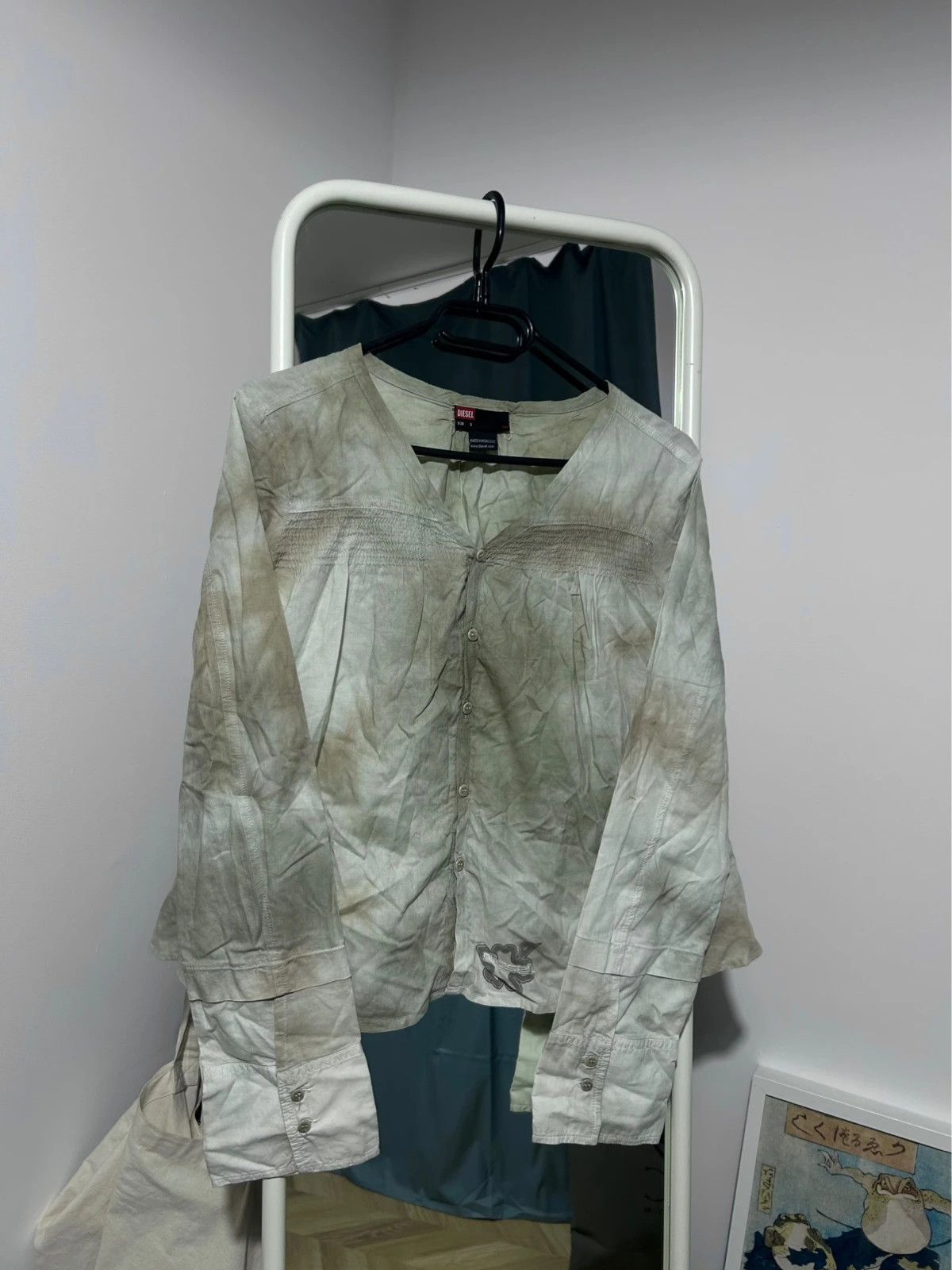 Diesel Diesel Vintage Button Up Blouse Size S / US 4 / IT 40 - 1 Thumbnail