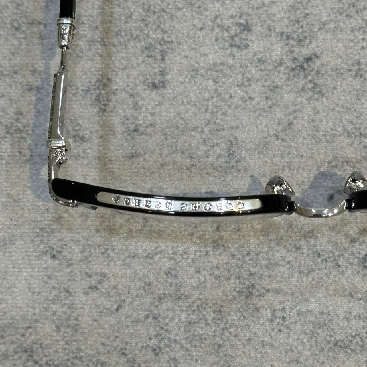 Chrome Hearts CHROME HEARTS VERTICAL SMILE II Black/Shiny Silver Size ONE SIZE - 3 Thumbnail