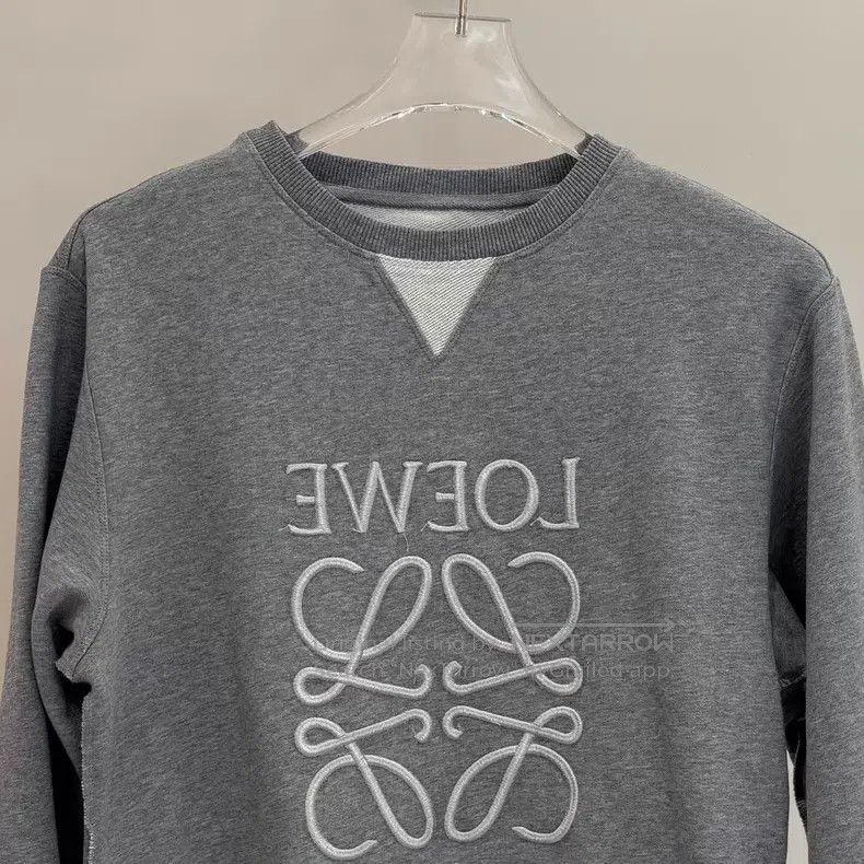 Loewe Loewe Embroidered Logo Reverse Wear Hoodie Size S / US 4 / IT 40 - 2 Thumbnail