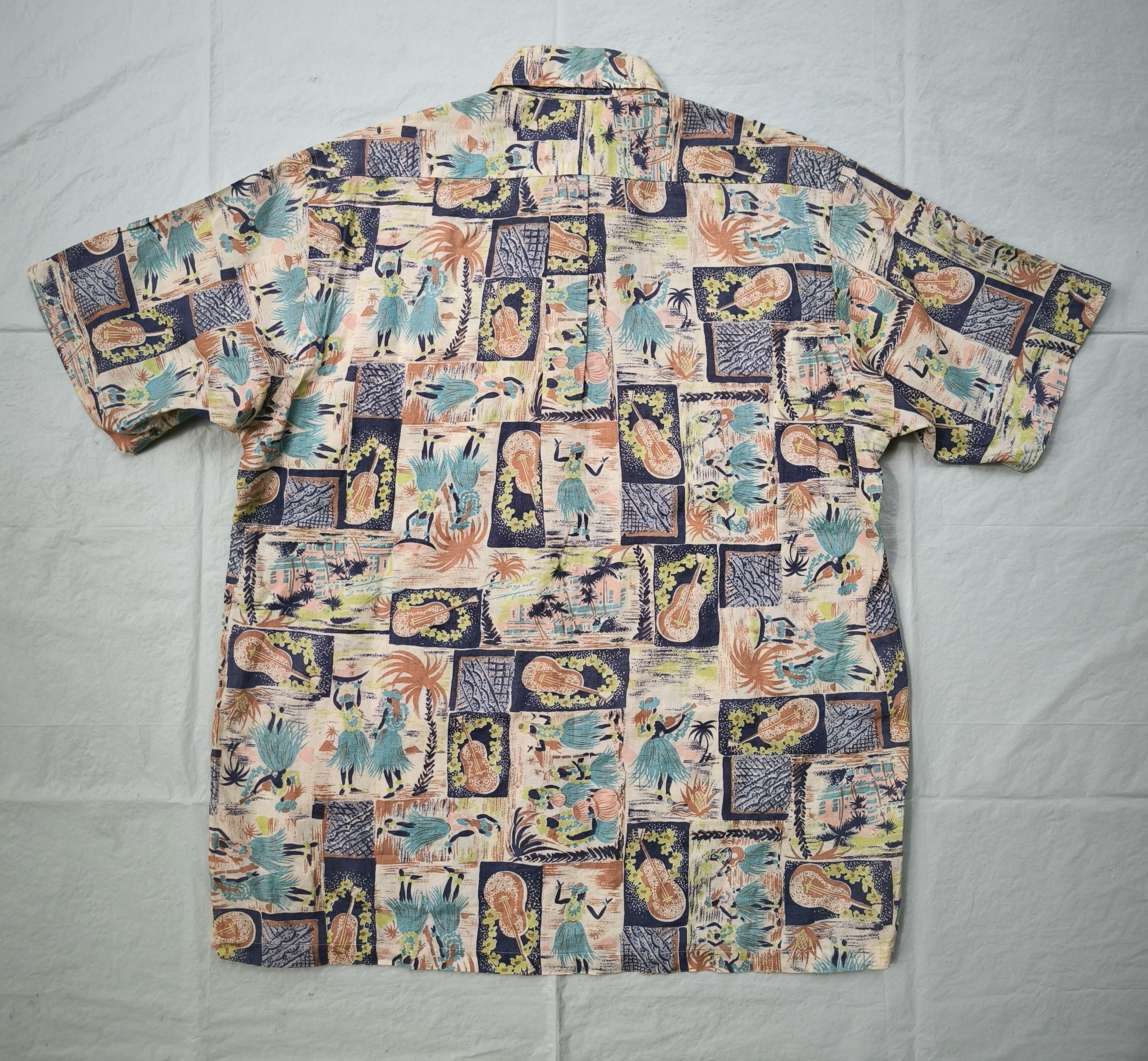 Sun Surf × Toyo Enterprises SUN SURF linen pullover hawaiian shirt Size US L / EU 52-54 / 3 - 7 Thumbnail