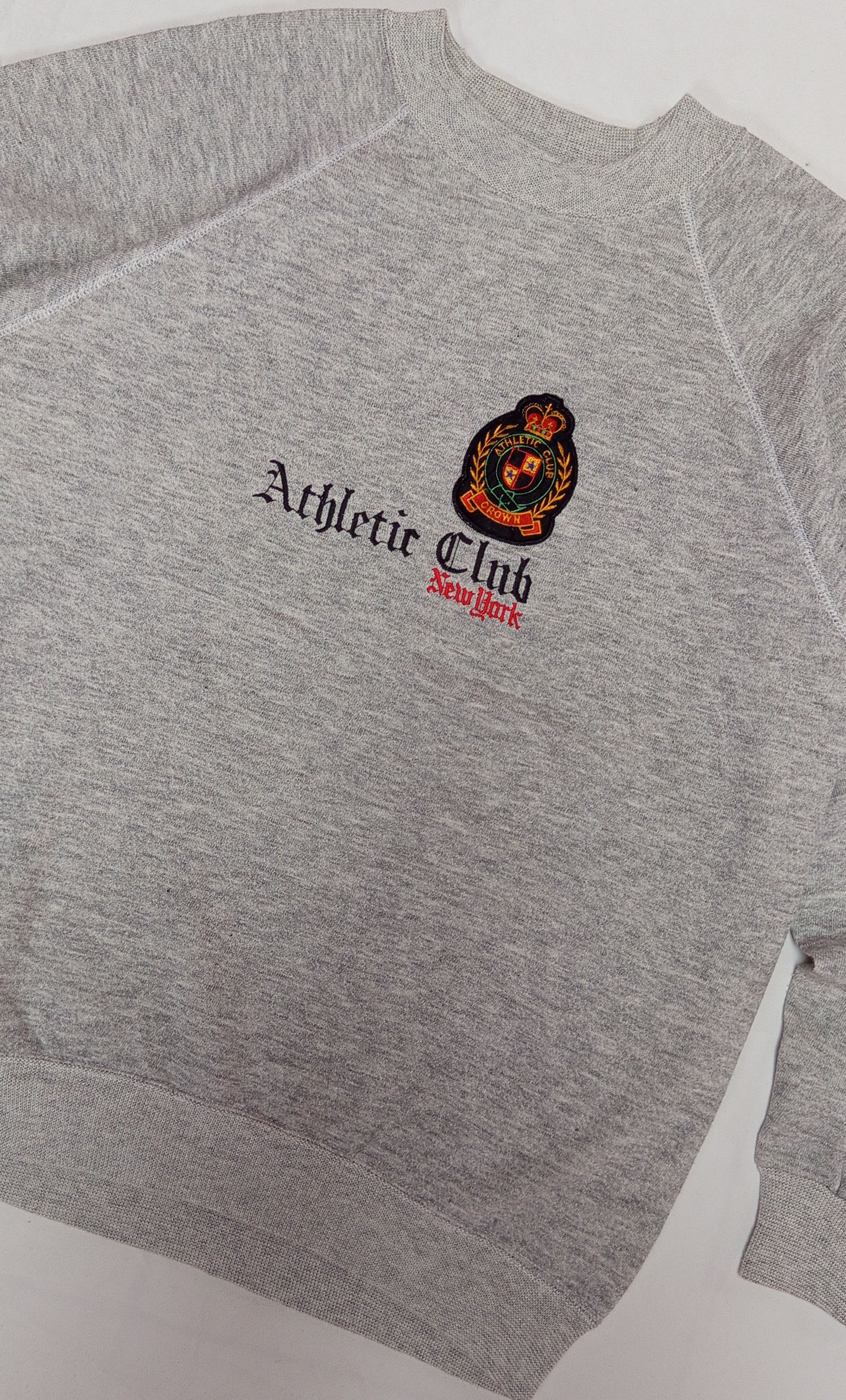 Hanes Vintage 80's Hanes Athletic Club New York Raglan Sweatshirt Size US M / EU 48-50 / 2 - 3 Thumbnail