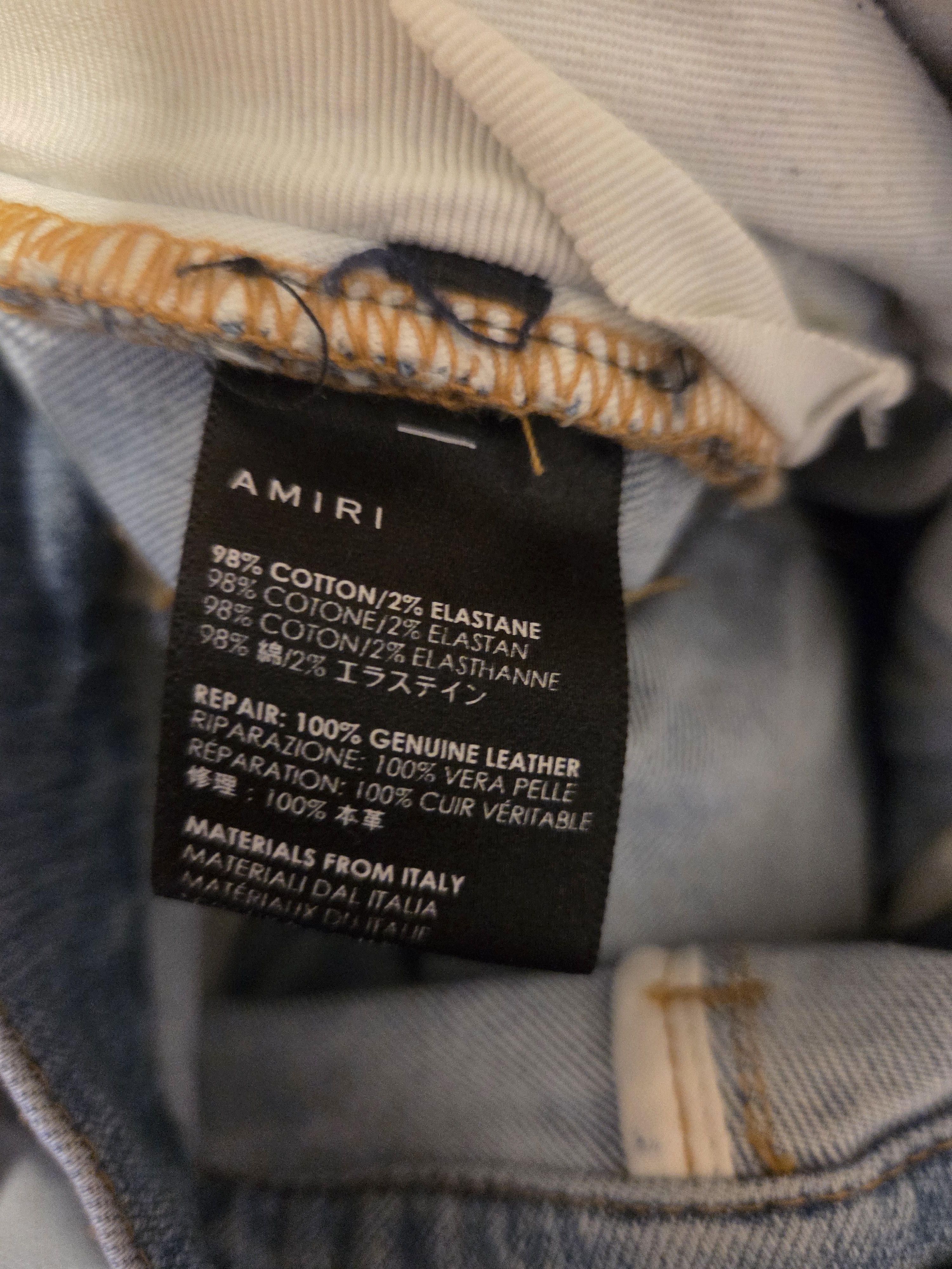 Amiri Amiri mx1 size 31 Size US 31 - 5 Thumbnail