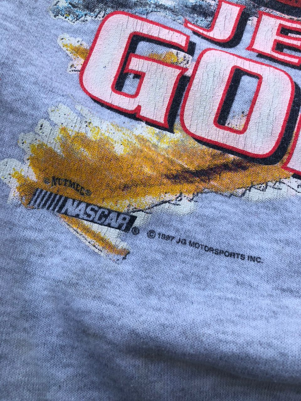 NASCAR Vintage 90s NASCAR Jeff Gordon #24 Dupont Sweatshirt Size US XL / EU 56 / 4 - 5 Thumbnail