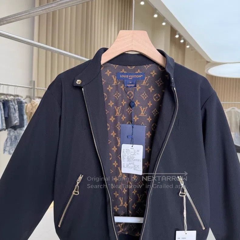 Louis Vuitton Louis Vuitton 25 black space cotton lined with jacket Size XXS / US 00 / IT 34 - 3 Thumbnail