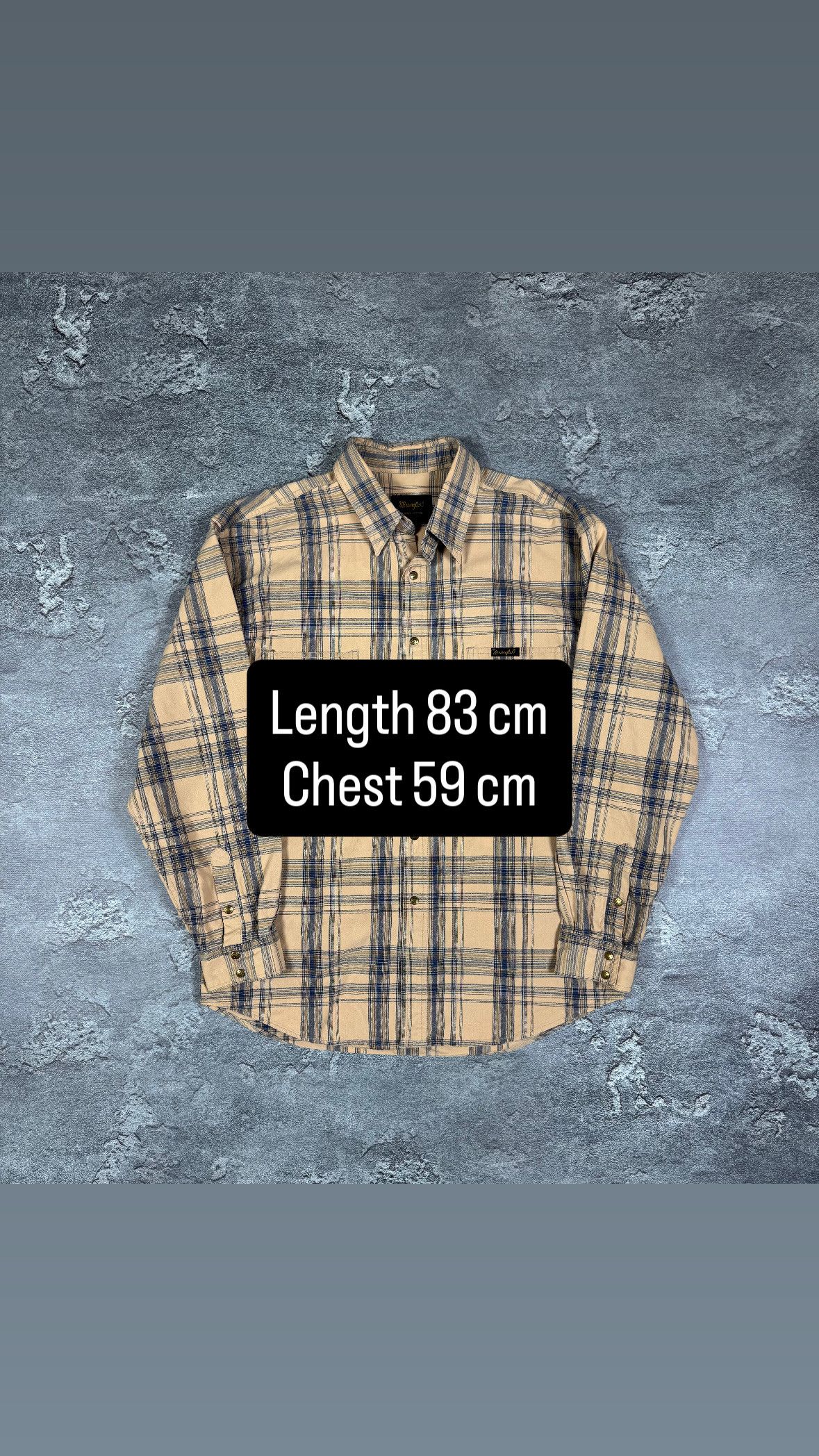 If Six Was Nine Wrangler Plaid Long Sleeve Shirt Button Size XXL Size US XXL / EU 58 / 5 - 2 Thumbnail
