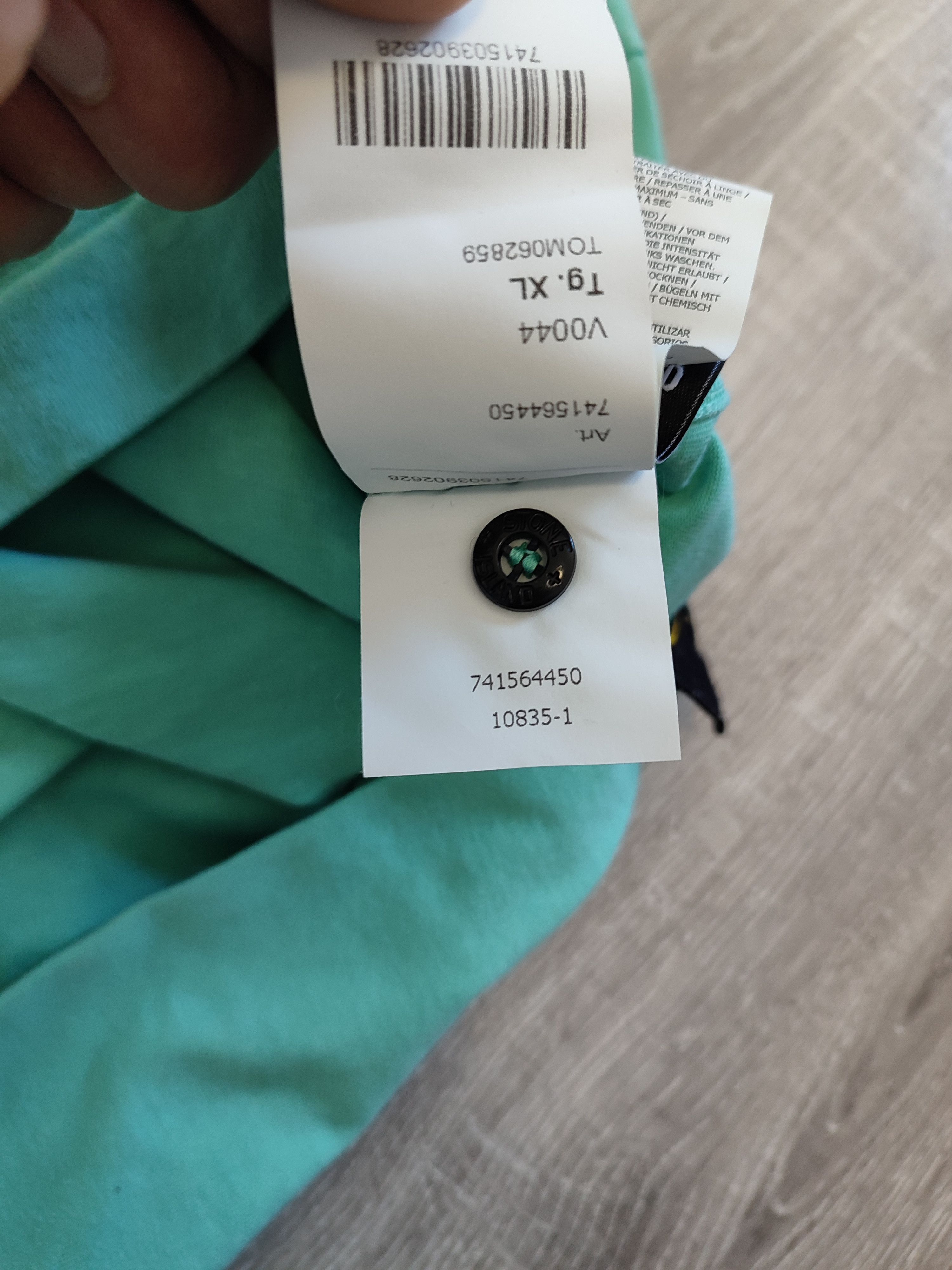 Stone Island Men's Stone Island Jumper Mint/blue size XL Size US XL / EU 56 / 4 - 10 Thumbnail