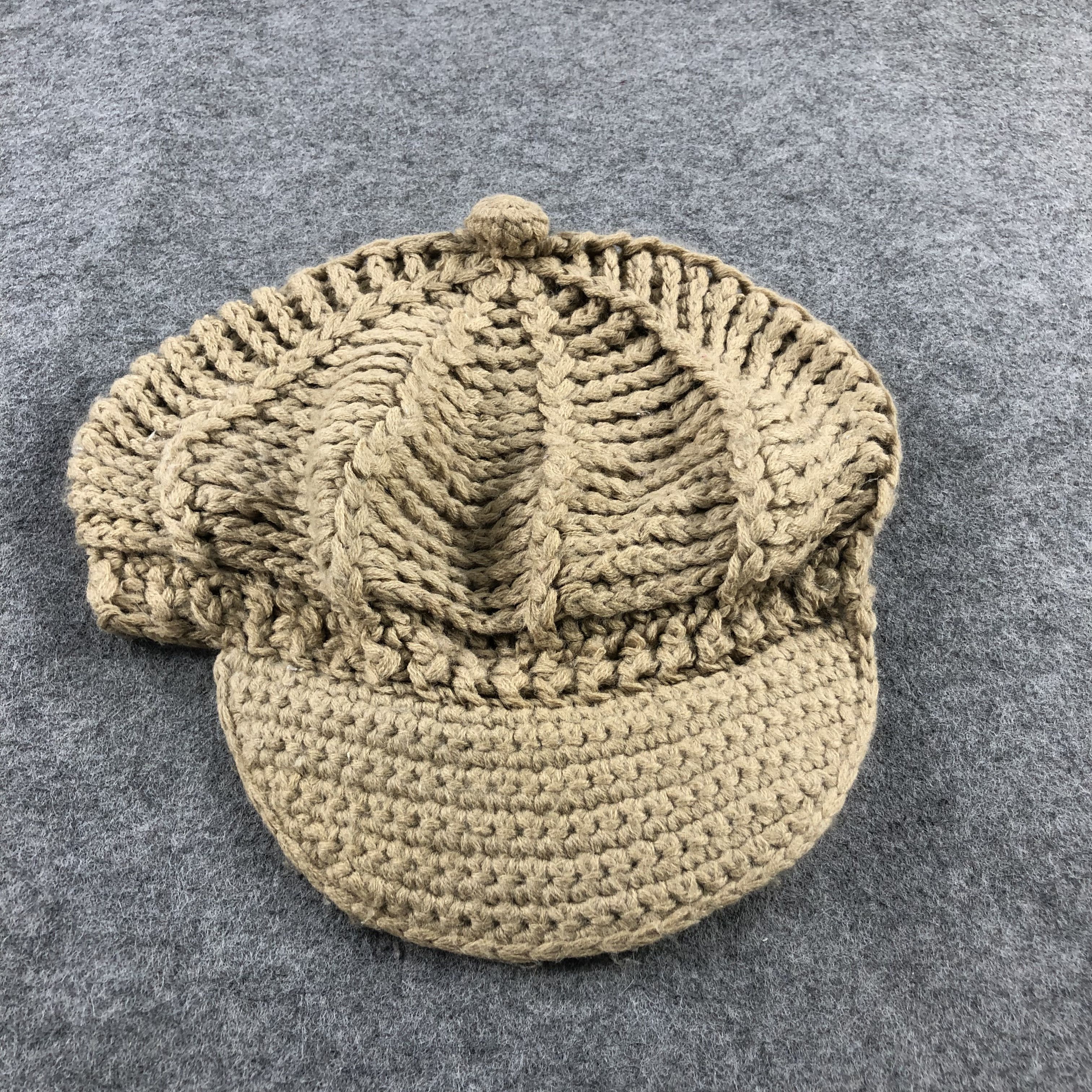 Vintage Knitted Zucca Beanie Snowcap Snow Hat Winter Hat B405 Size ONE SIZE - 3 Thumbnail