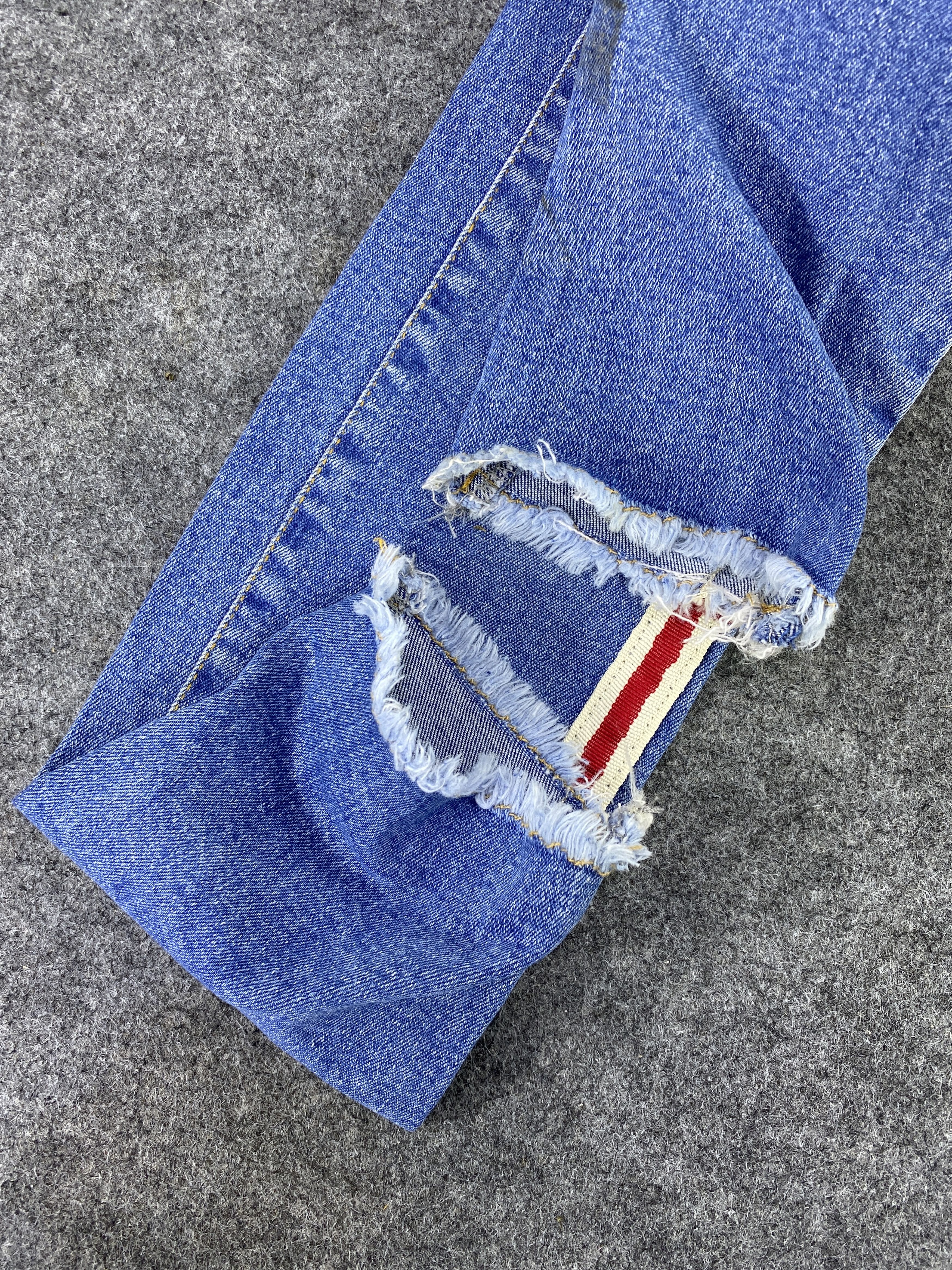Zara Zara Side Stripe Skinny Blue Wash Jeans-J1136 Size 26" / US 2 / IT 38 - 12 Thumbnail