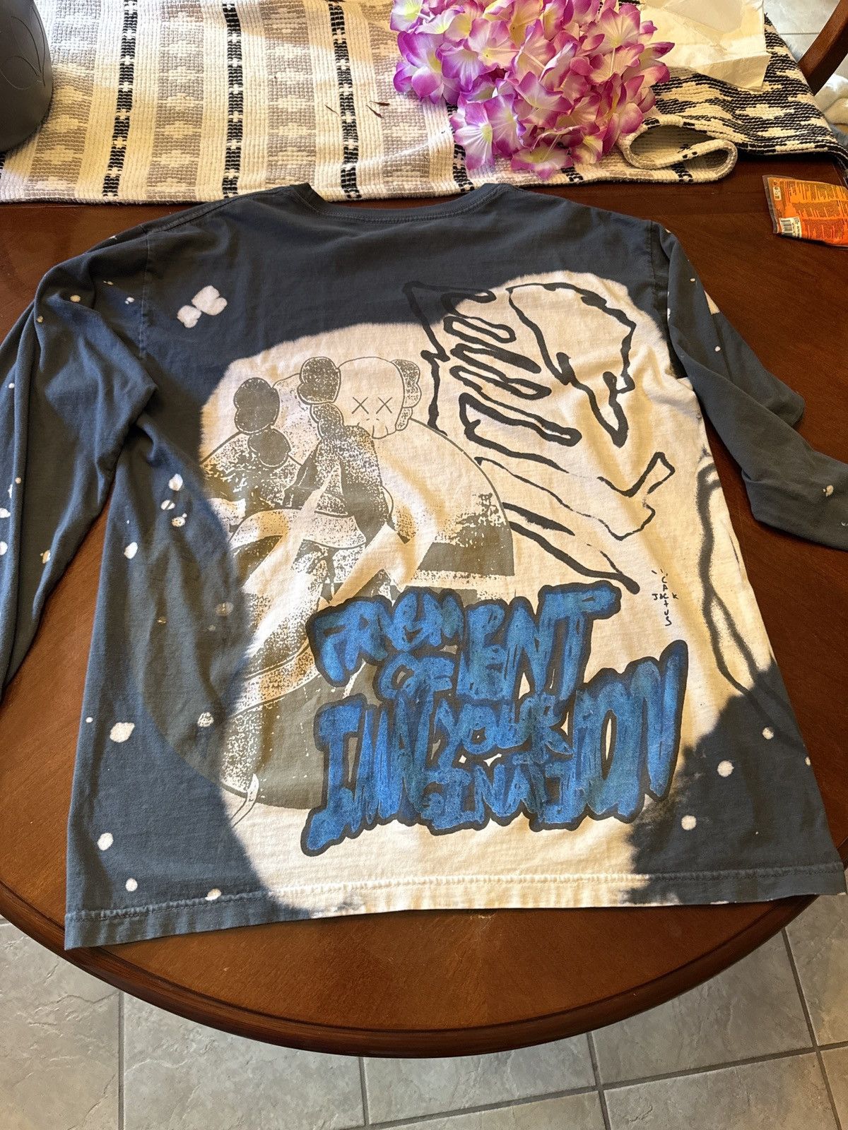 Fragment Design × Kaws × Travis Scott Cactus Jack KAWS FRGMNT Long Sleeve Tee Size US L / EU 52-54 / 3 - 2 Thumbnail