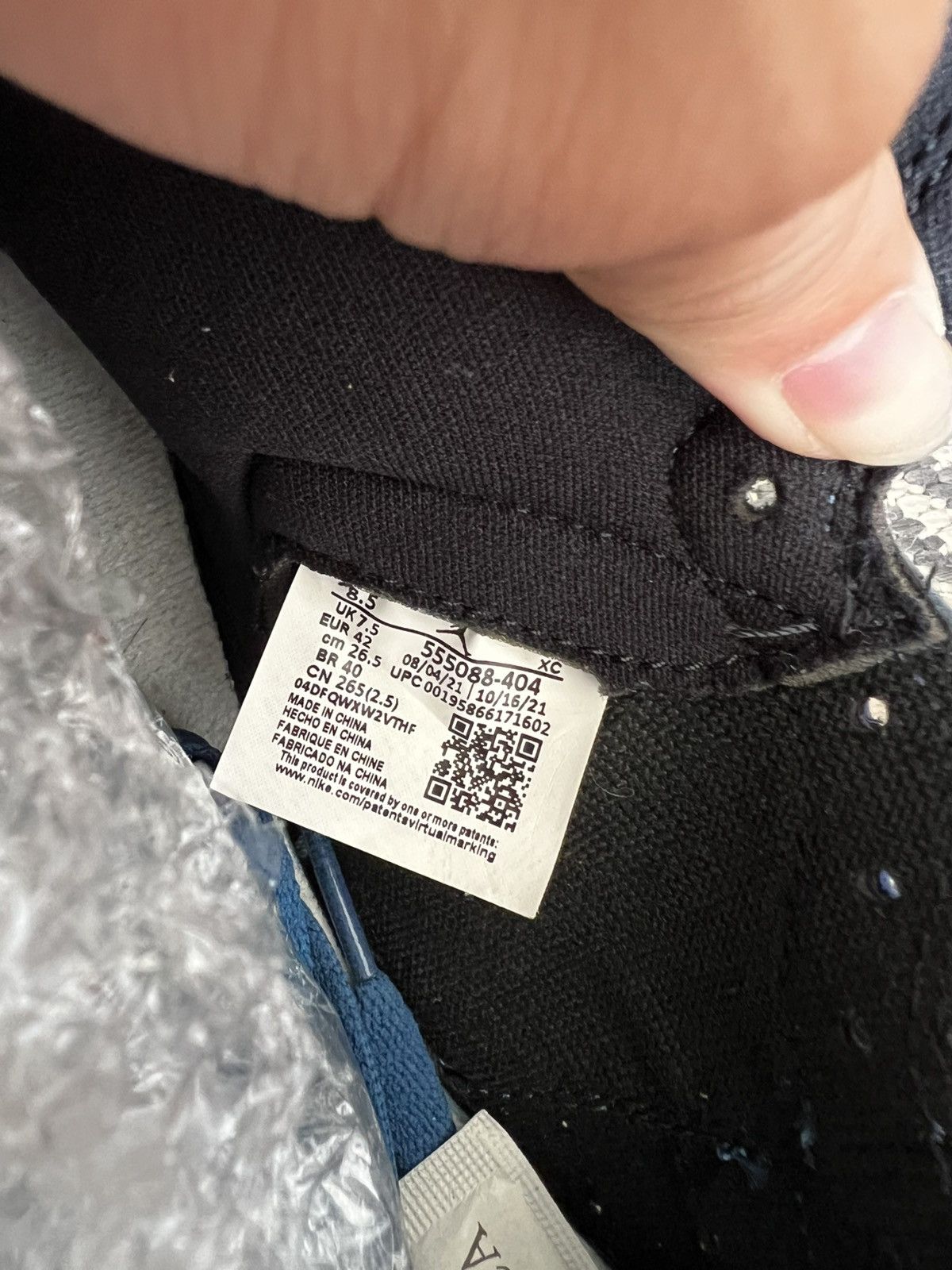 Nike Nike AJ1 High Size US 8.5 / EU 41-42 - 10 Thumbnail