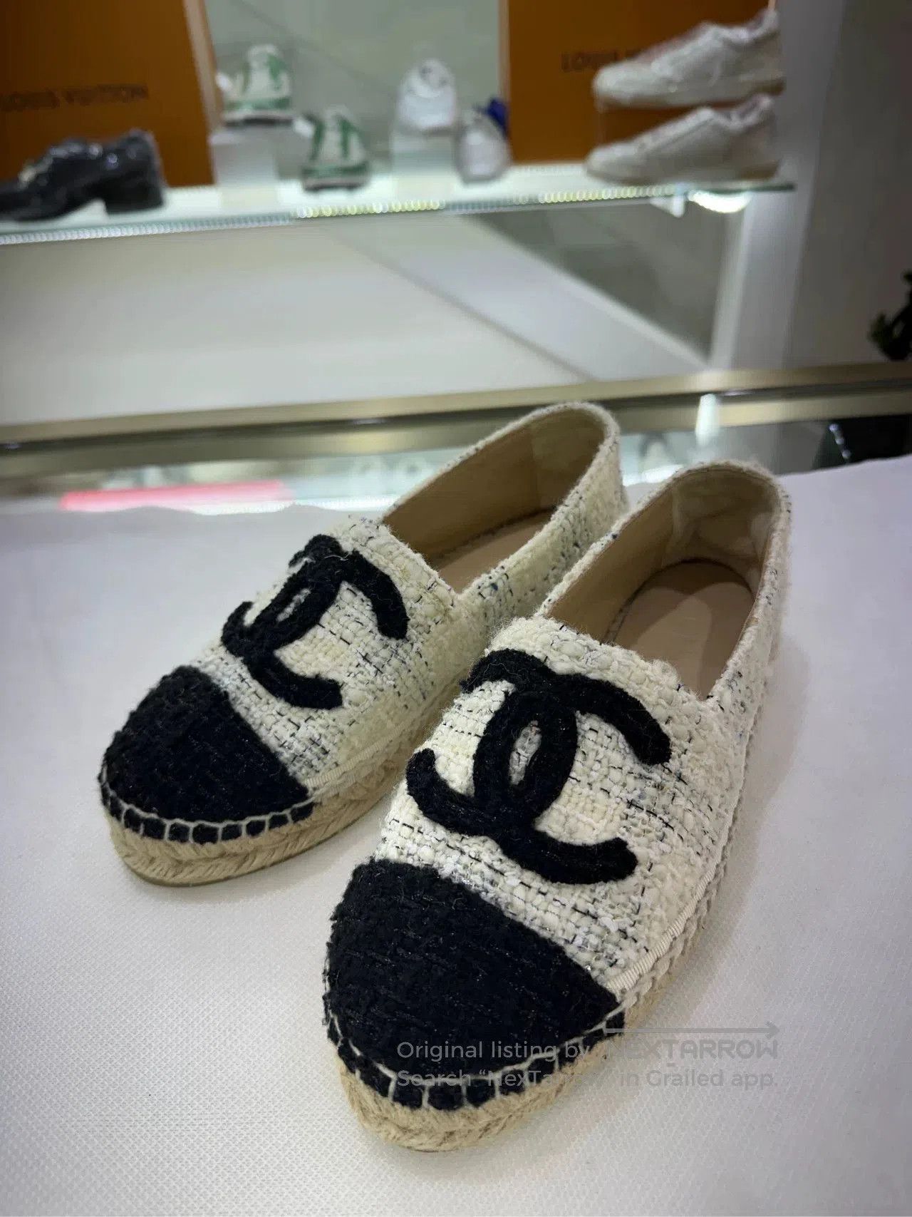 Chanel Chanel Tweed Espadrille Size 35. Size US 4 / IT 34 - 1 Thumbnail