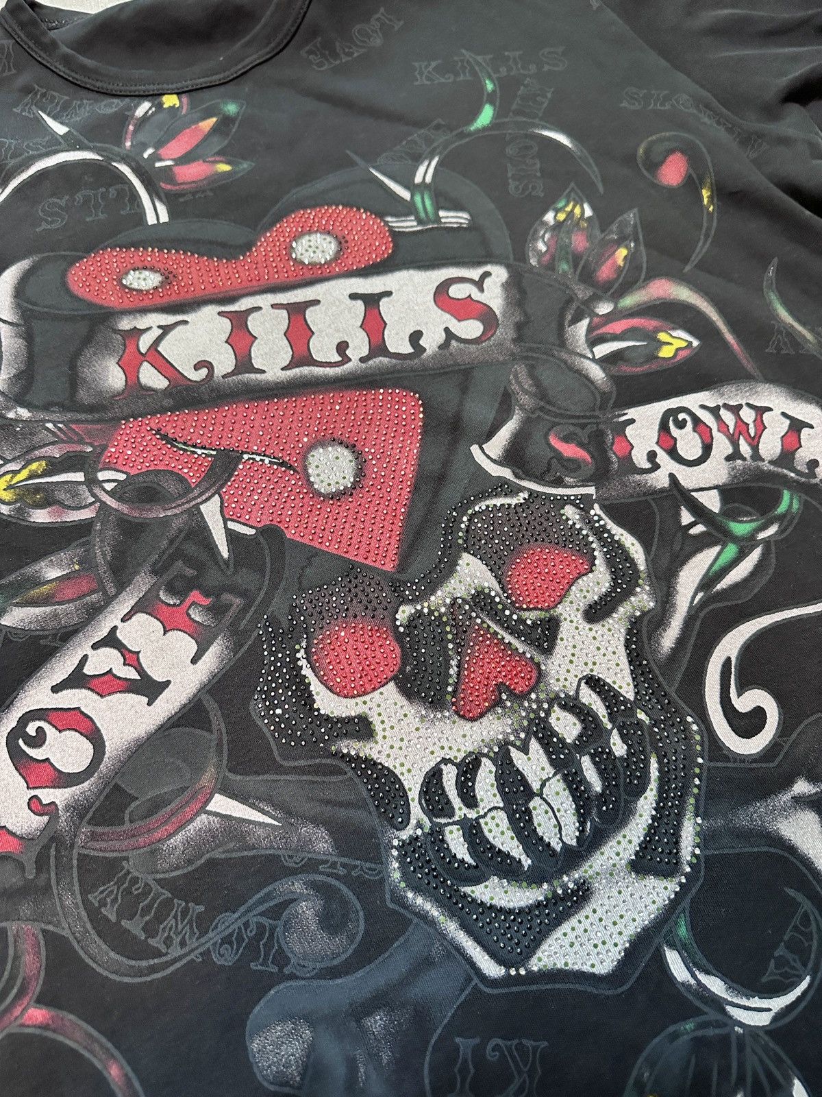Ed Hardy Y2K LGB IfSixWasNine Style Ed Hardy T Shirt Tattoo Size US XL / EU 56 / 4 - 3 Thumbnail
