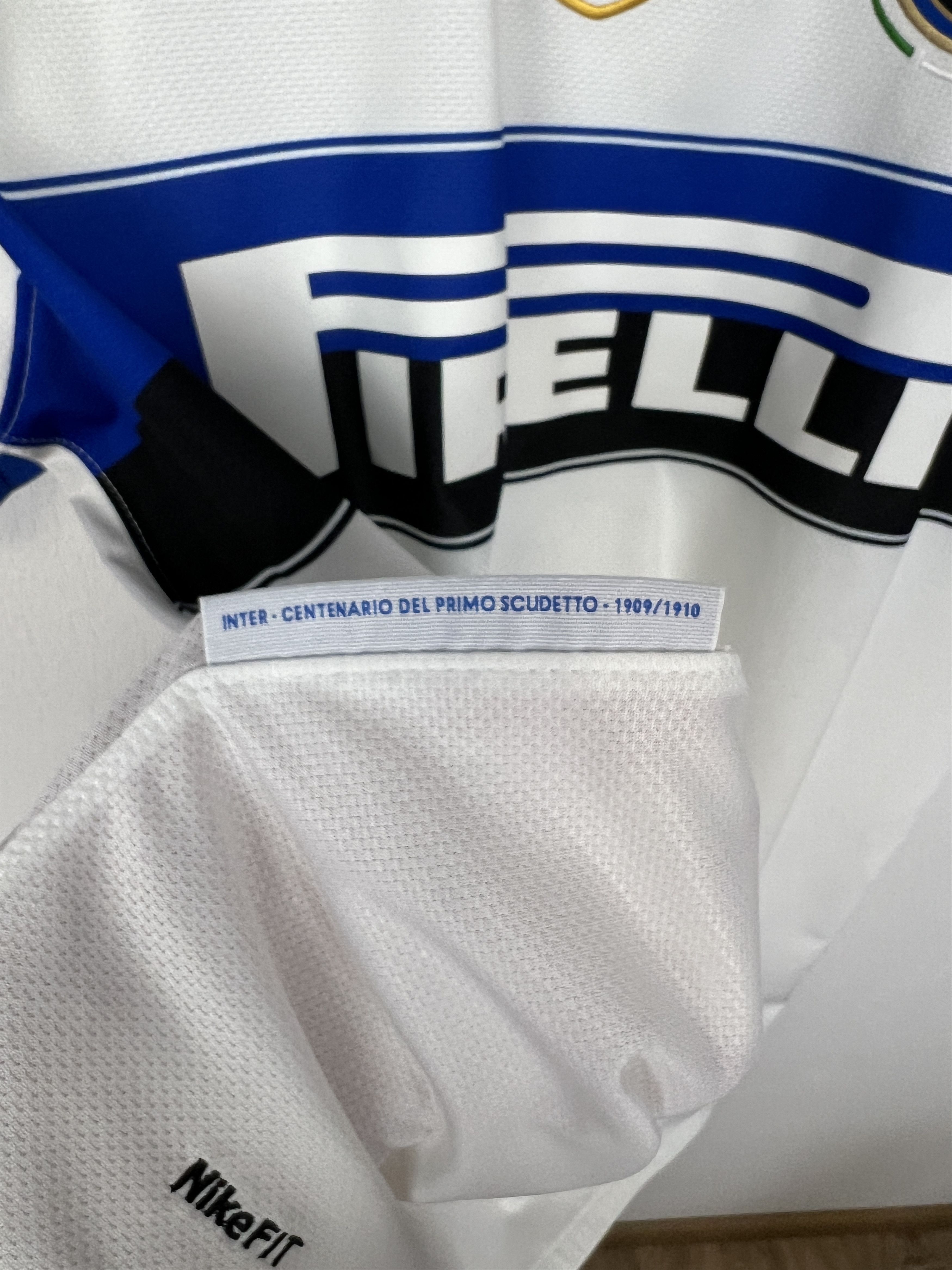 Nike Inter Milan football shirt 2010 Materazzi Nike Tee Hype Size US XL / EU 56 / 4 - 7 Thumbnail