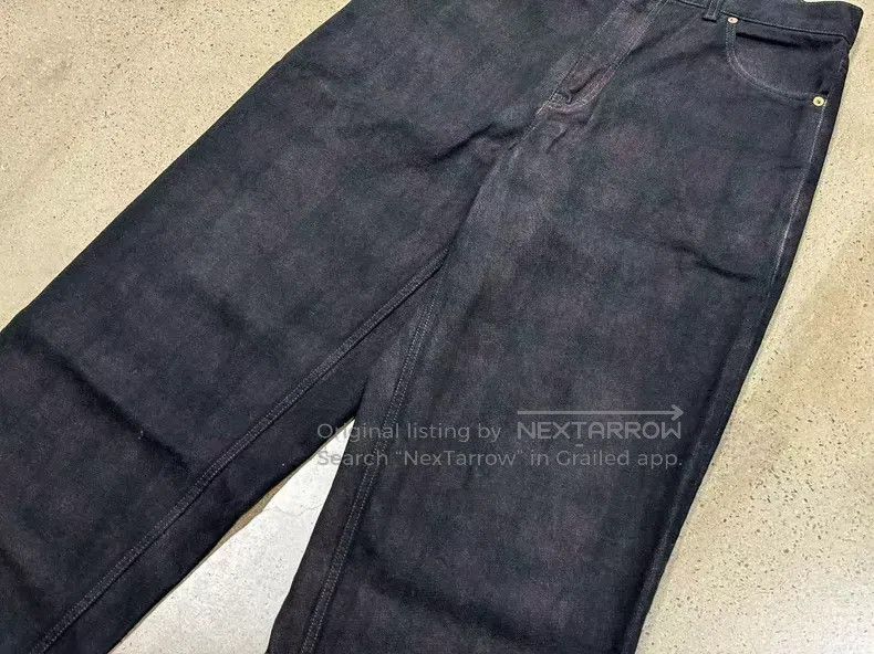 Our Legacy Our Legacy Black Checkered Denim Jeans Size US 28 / EU 44 - 6 Thumbnail