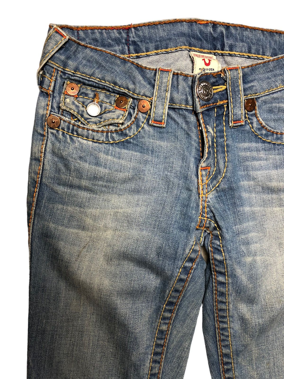 True Religion True Religion Joey low rise flared jeans Size US 29 - 7 Thumbnail