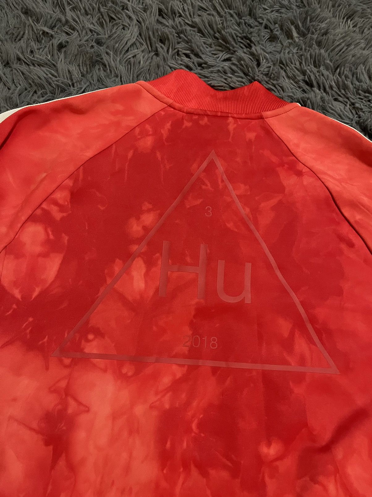 Adidas × Pharrell Pharrell Adidas Track Suit Top Red Size Medium Size US M / EU 48-50 / 2 - 6 Thumbnail