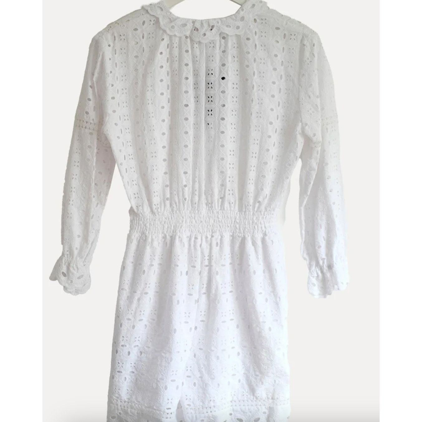 The Kooples The Kooples Embroidery Romper white S Size 26" / US 2 / IT 38 - 3 Thumbnail