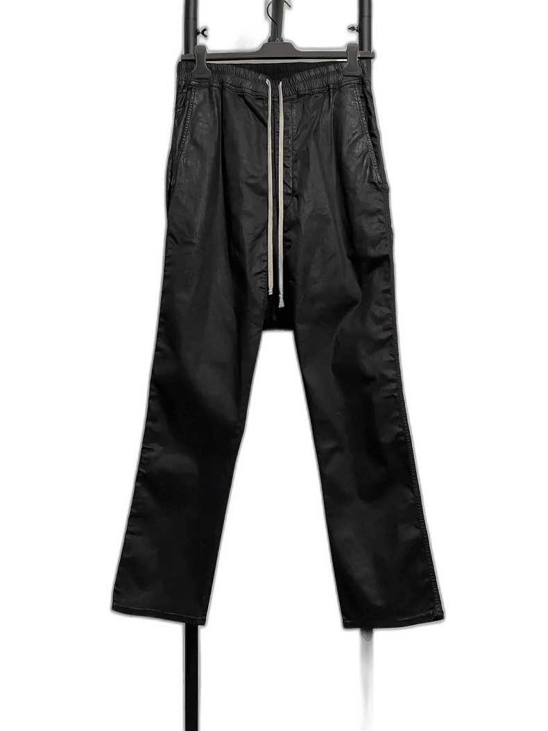 Rick Owens rick owens long waxed pants-2508 Size US 42 / EU 58 - 1 Thumbnail