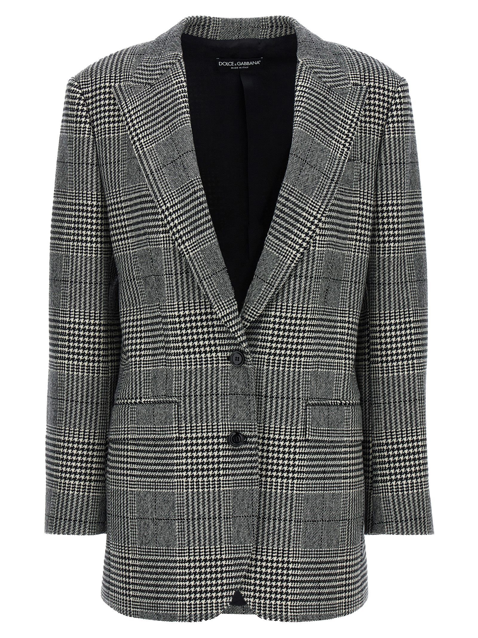 Dolce & Gabbana 'Pied De Poule' Blazer Size M / US 6-8 / IT 42-44 - 1 Thumbnail
