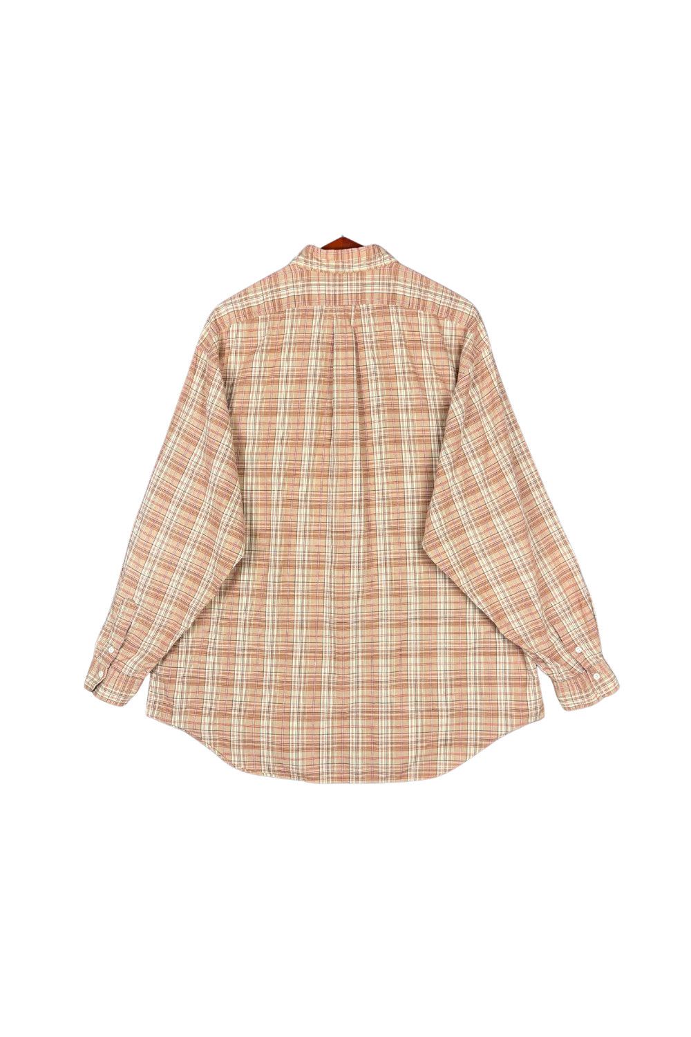 Polo Ralph Lauren Polo Ralph Lauren Plaid Shirt XL Oversized Hand Tailored Size US XL / EU 56 / 4 - 2 Thumbnail