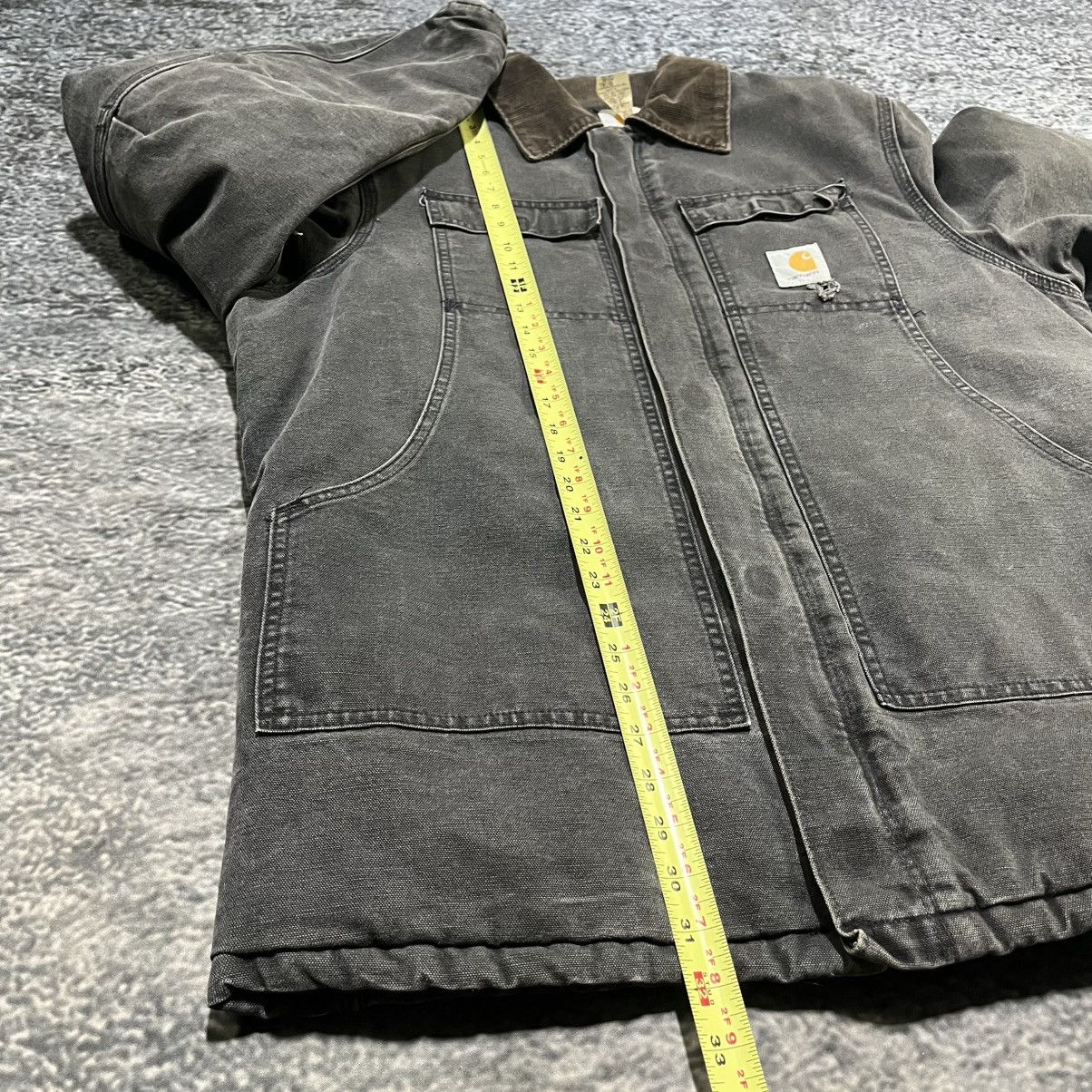 Carhartt VINTAGE CARHARTT BLACK ARCTIC CHORE COAT DISTRESSED LARGE Size US L / EU 52-54 / 3 - 14 Thumbnail