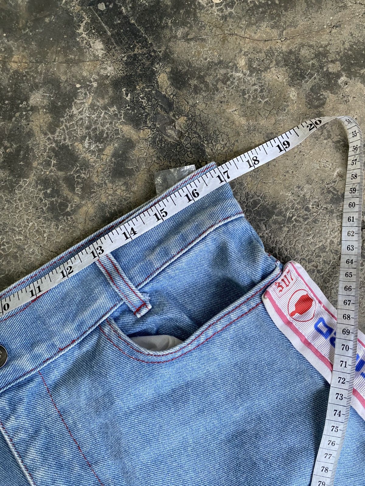 Japanese Brand M.Y.OB NYC Rappers style Jeans with Zipper Leg Size US 34 / EU 50 - 11 Thumbnail