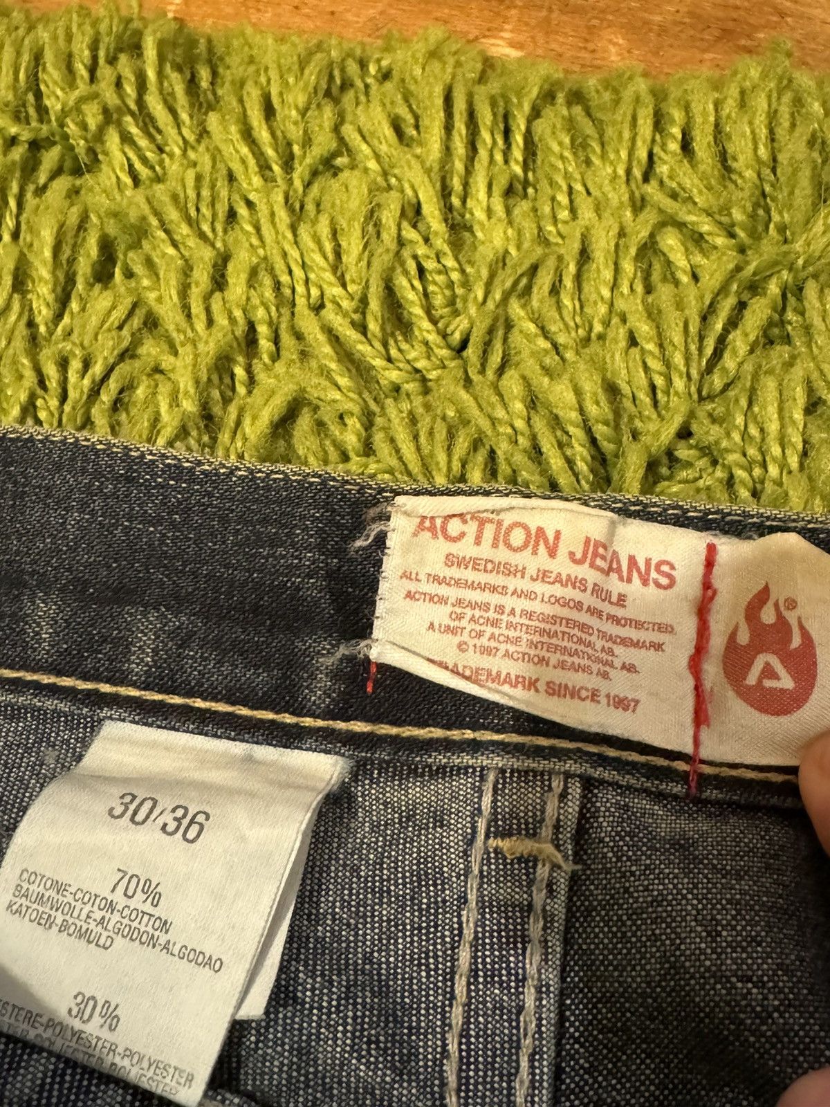 Acne Studios Vintage super rare Acne Studios “Action Jeans” Size 30" / US 8 / IT 44 - 3 Thumbnail