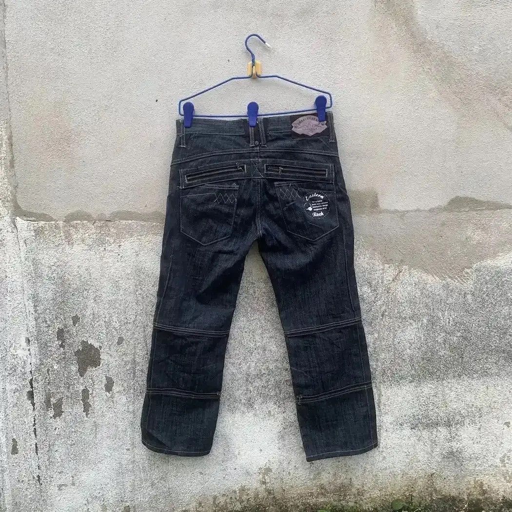 PPFM RARE💥PPFM Anarchy Punk VERYRARE Denim Transform ToCrop Pant Size US 32 / EU 48 - 7 Thumbnail