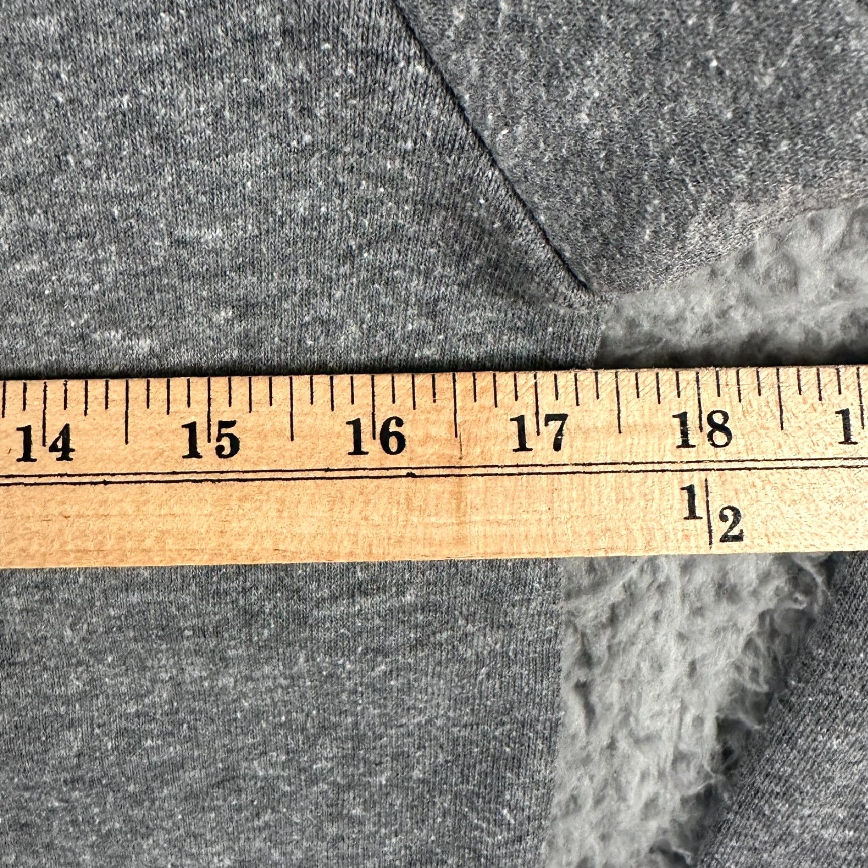 Faherty Faherty Hoodie Mens Pullover Light Weight Gray Cotton Knit Logo Vintage No Drawstring M Size US M / EU 48-50 / 2 - 7 Thumbnail