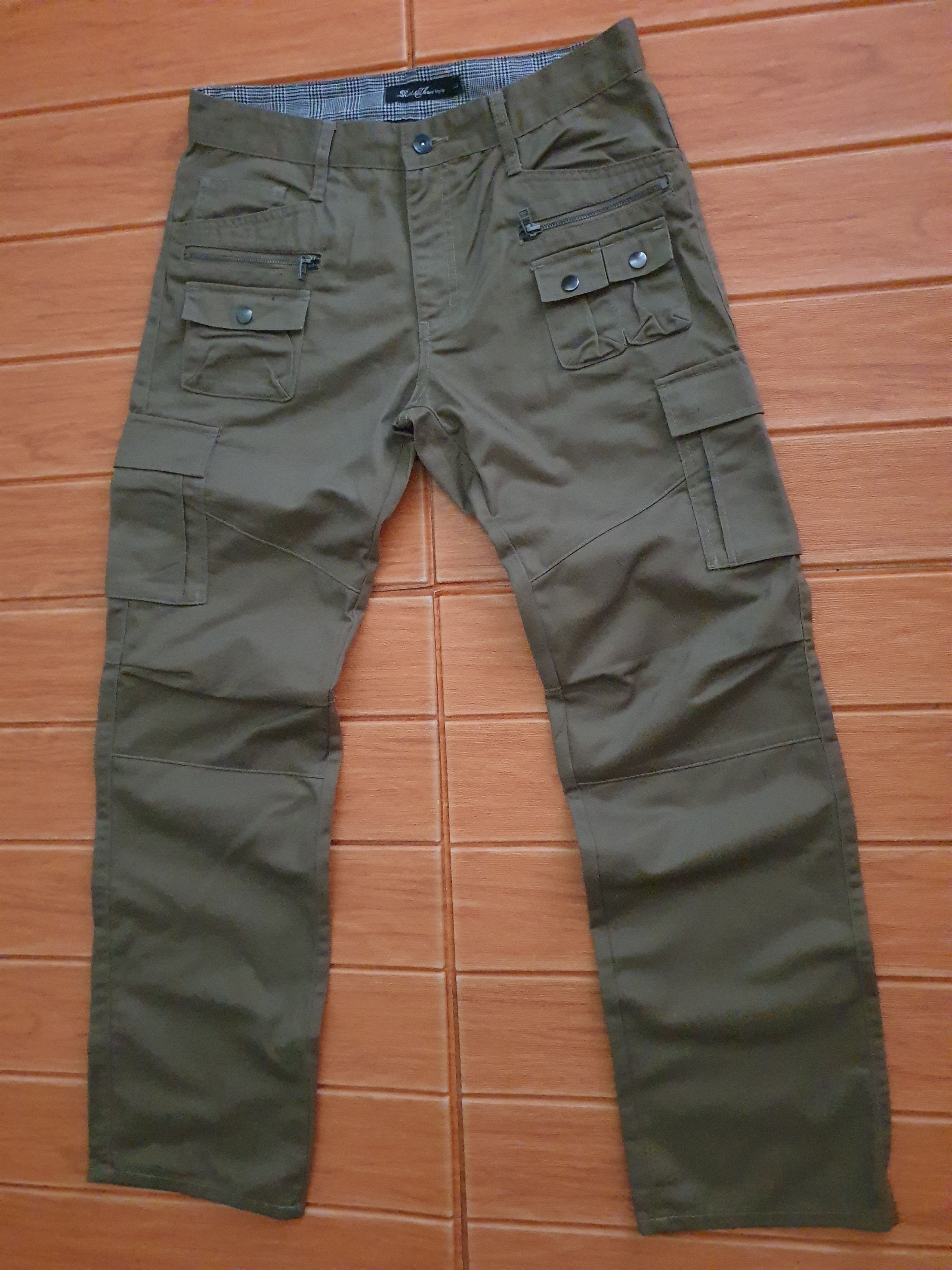 Japanese Brand 💥Japanese style Multipocket brown colour pant Size US 32 / EU 48 - 4 Thumbnail