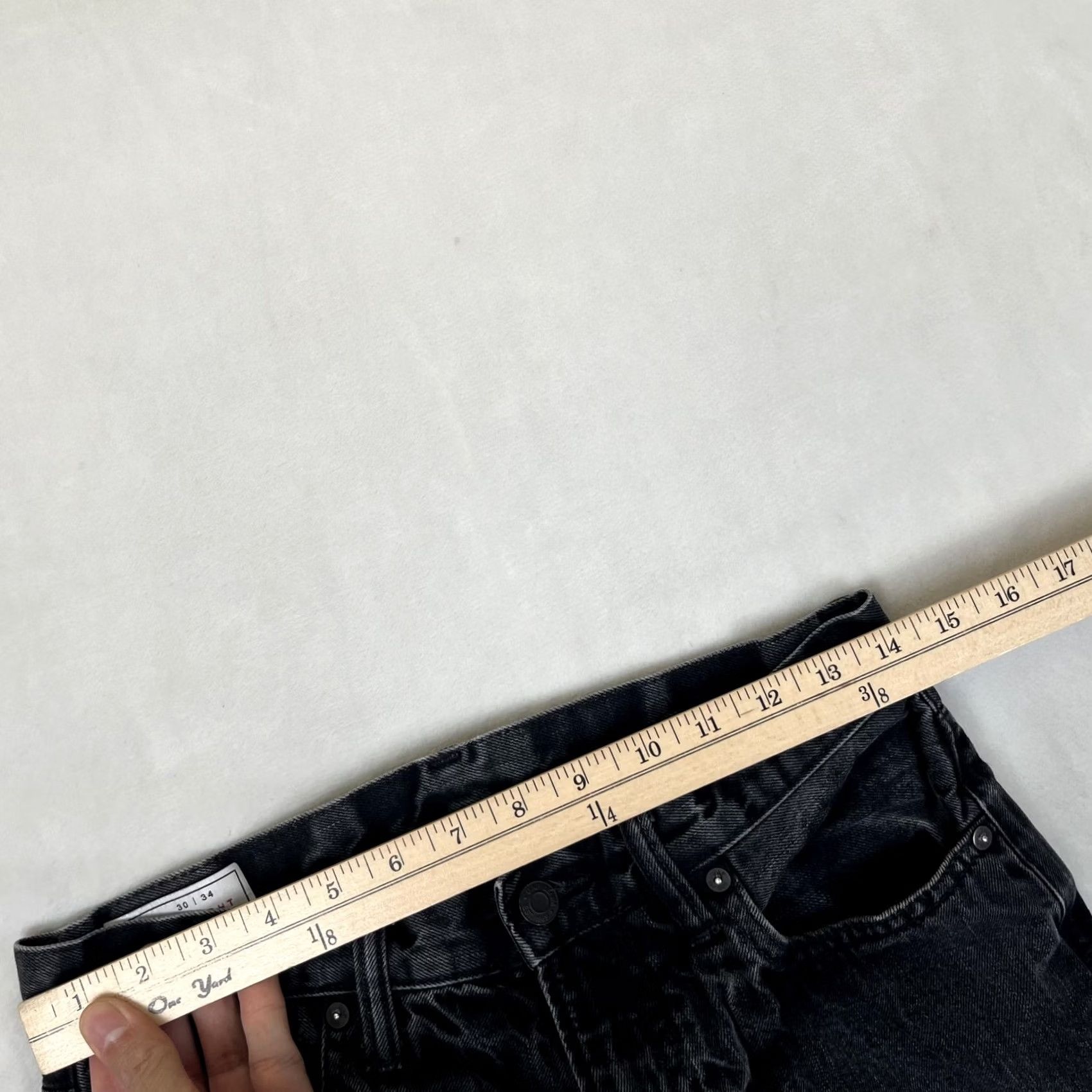 Gap Gap Jeans Mens 28x32 Gray Regular Fit Straight Denim Charcoal Wash Pants Mens Clothing Jeans Tight Reg Regular-fit 30 Waist? Size US 28 / EU 44 - 4 Thumbnail