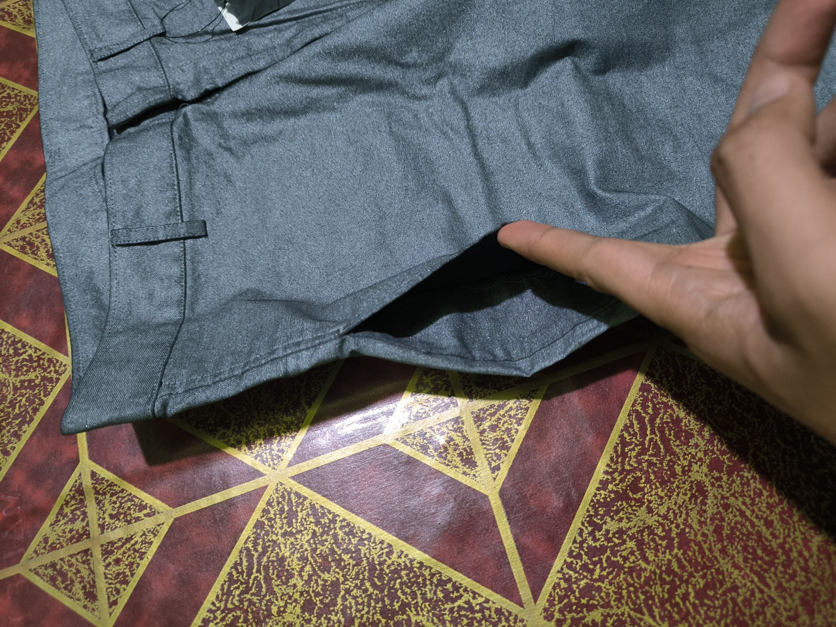 Yohji Yamamoto Glitter Pants