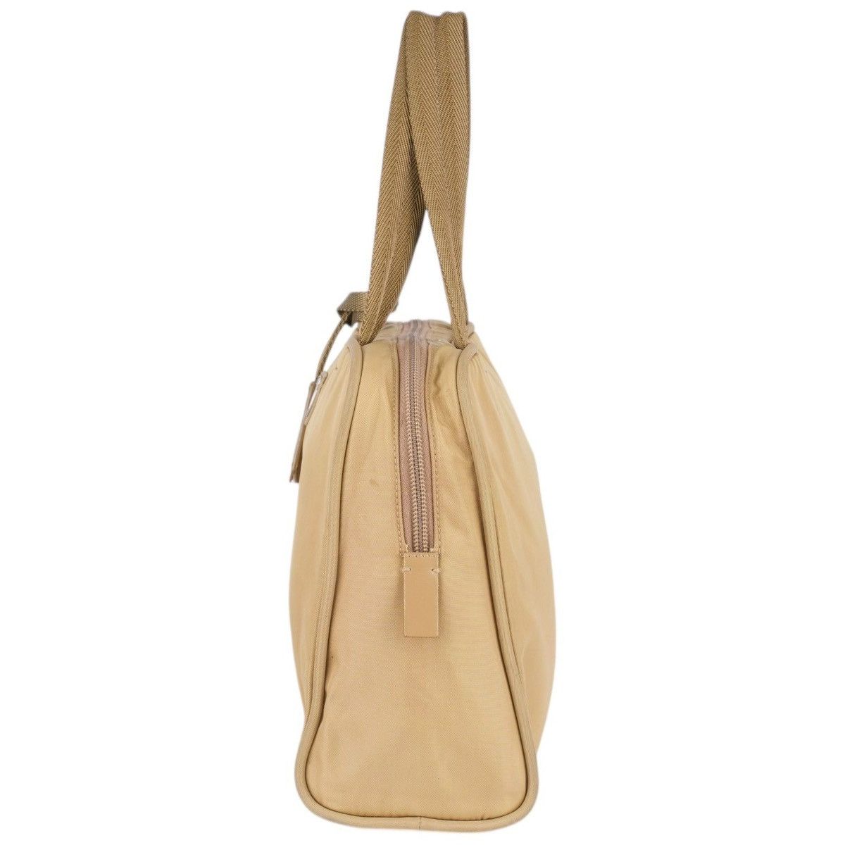 Prada Prada Nylon Triangle Handbag – Beige Size ONE SIZE - 5 Thumbnail