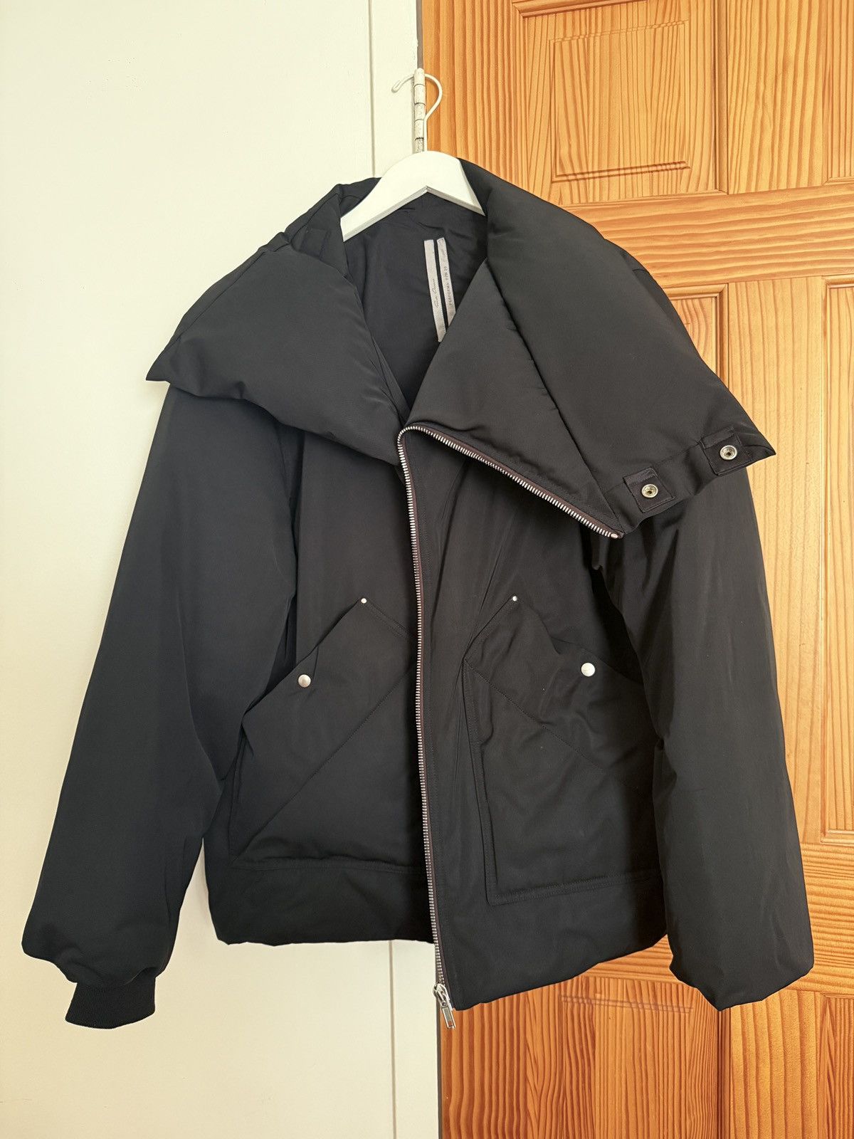 Rick Owens Rick Owens Mountain Duvet Asymmetric Padded Jacket Size US M / EU 48-50 / 2 - 5 Thumbnail