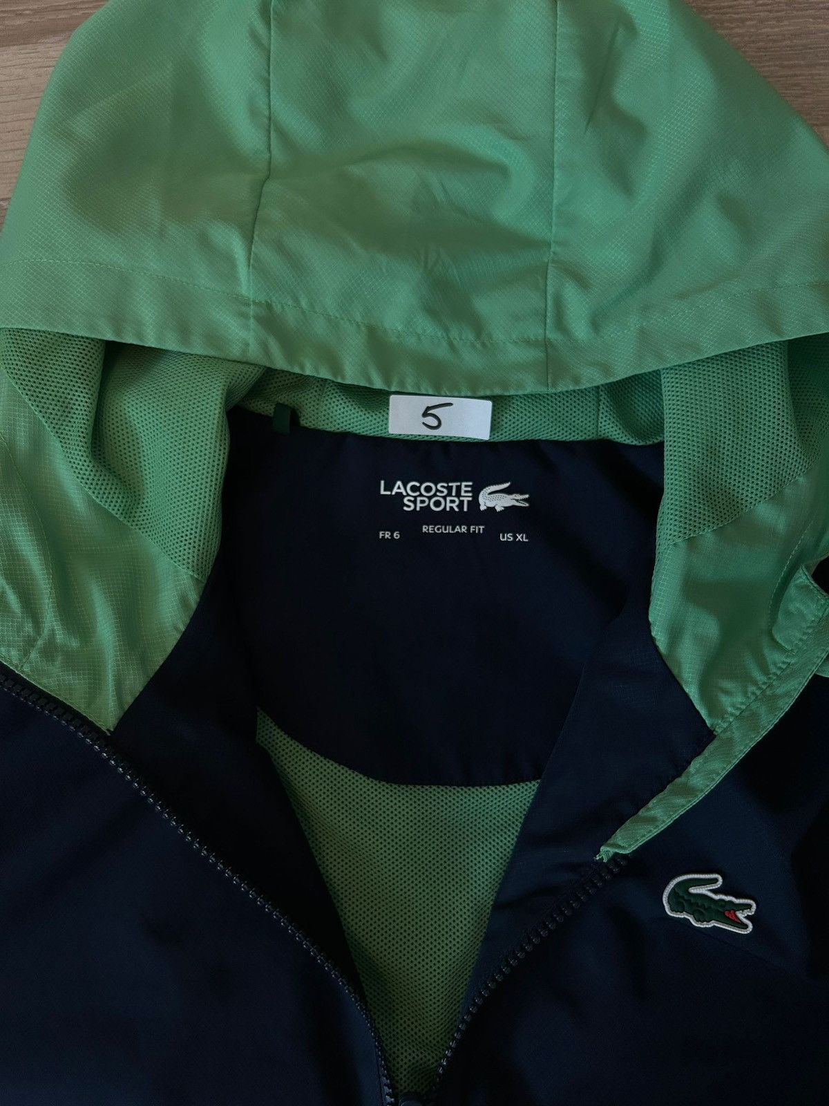 Lacoste × Vintage Lacoste Windbreaker Vintage Size US M / EU 48-50 / 2 - 3 Thumbnail