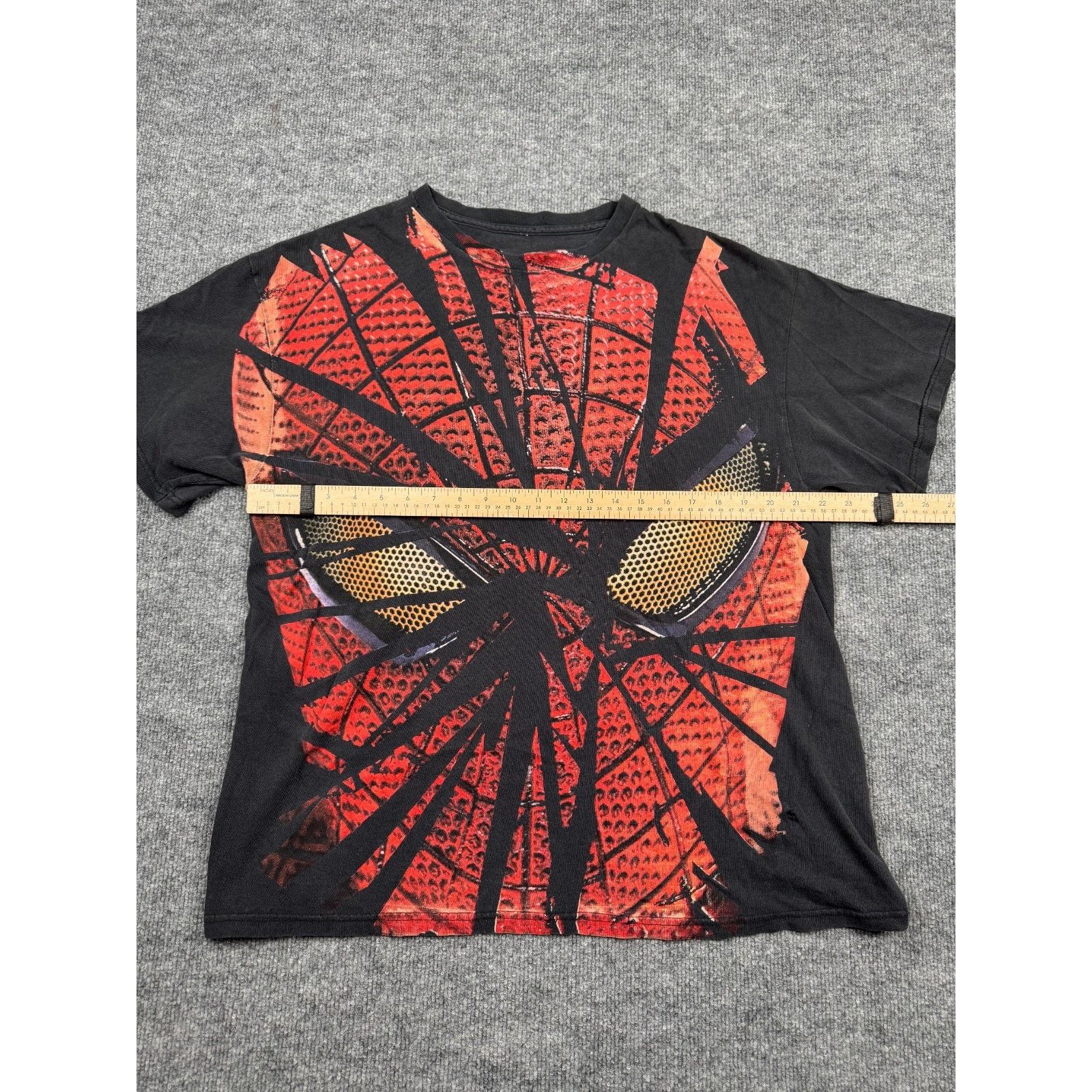 Marvel Comics Vintage Marvel Spider-Man Full Face Tee 2000s Black XL Size US XL / EU 56 / 4 - 4 Thumbnail