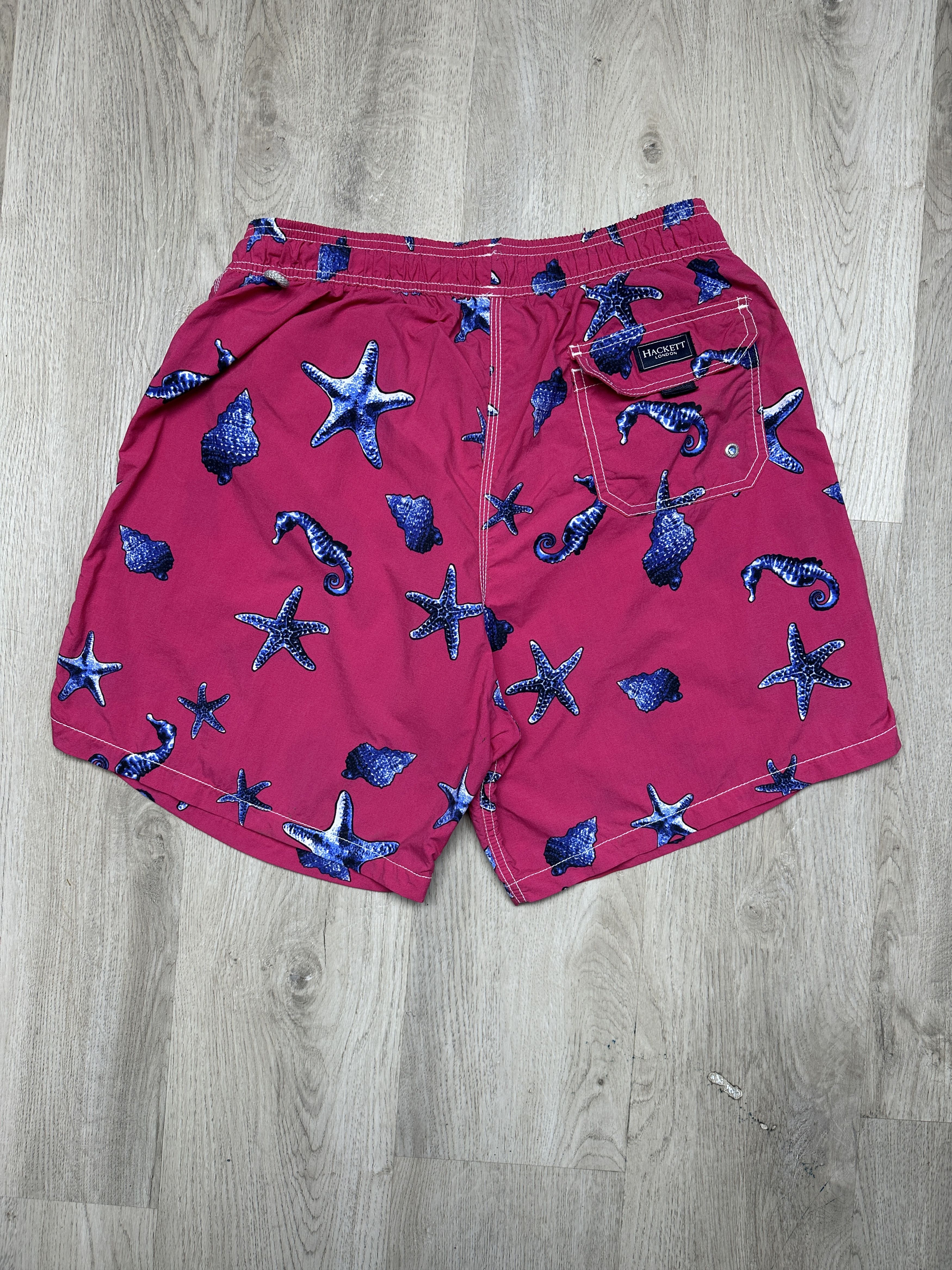 Hackett Hackett Mens Nylon Swimming Shorts Y2K Size US 36 / EU 52 - 4 Thumbnail