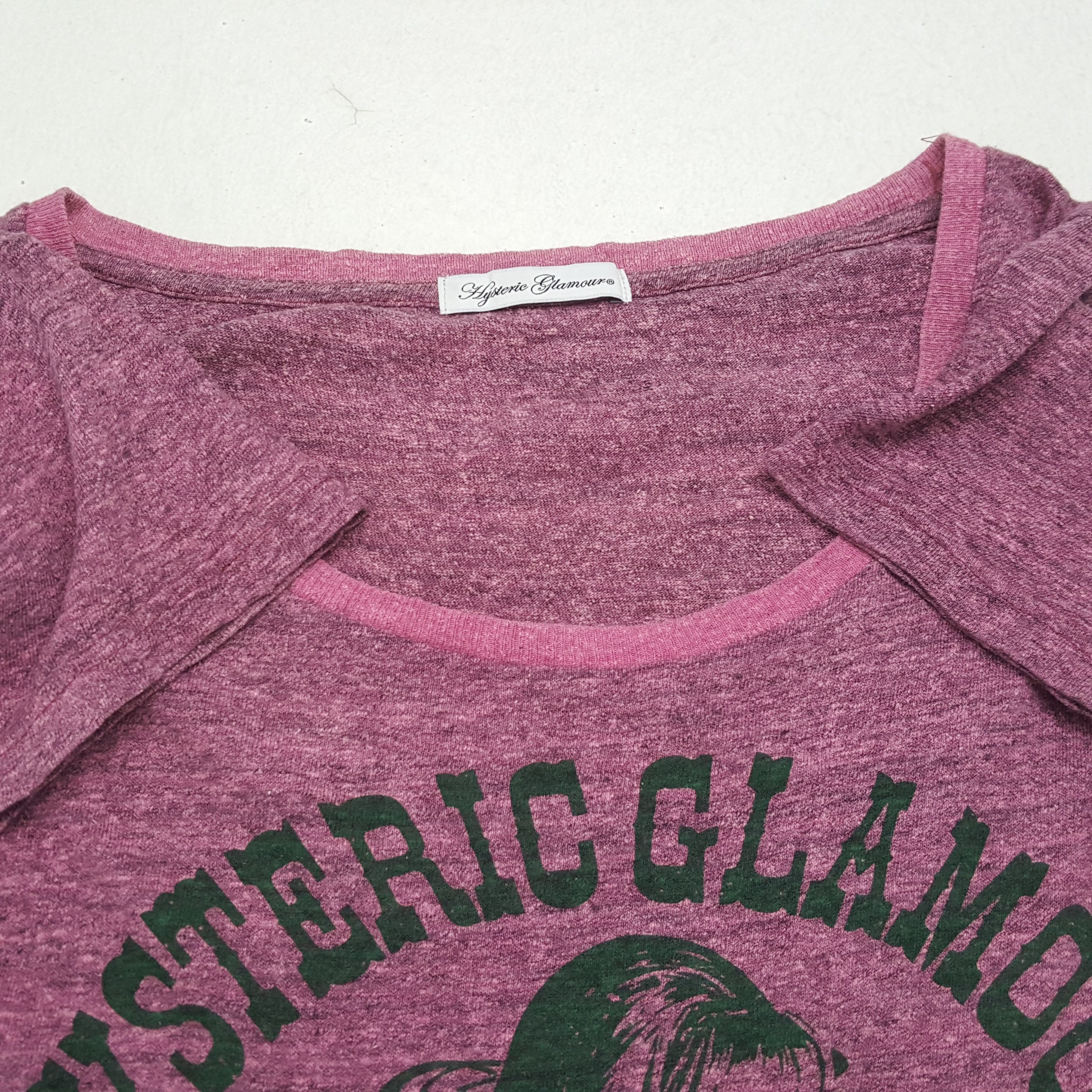 Hysteric Glamour × Japanese Brand Vintage HYSTERIC GLAMOUR Japanese Fashion Brand T-Shirts Size S / US 4 / IT 40 - 6 Thumbnail