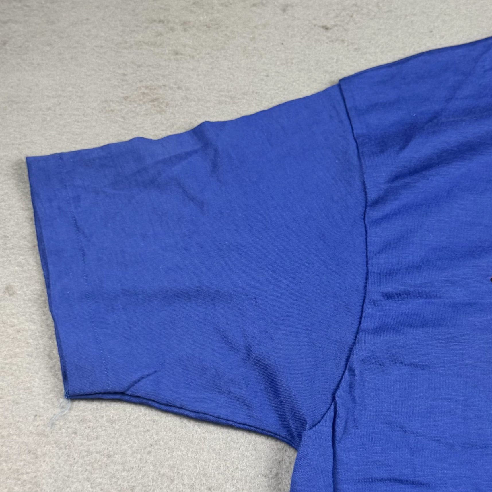 Hanes VINTAGE Skydiving Shirt Mens L Blue The Legal High Graphic Hanes USA 90s Mens Shirt Size US L / EU 52-54 / 3 - 3 Thumbnail