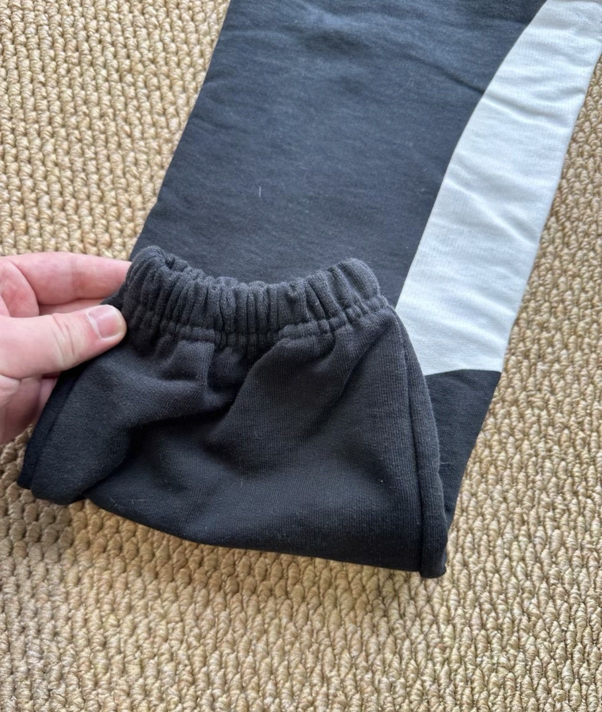 Stefan Cooke Stefan Cooke Black & White Scythe Panel Sweatpants K23 Size US 32 / EU 48 - 8 Thumbnail