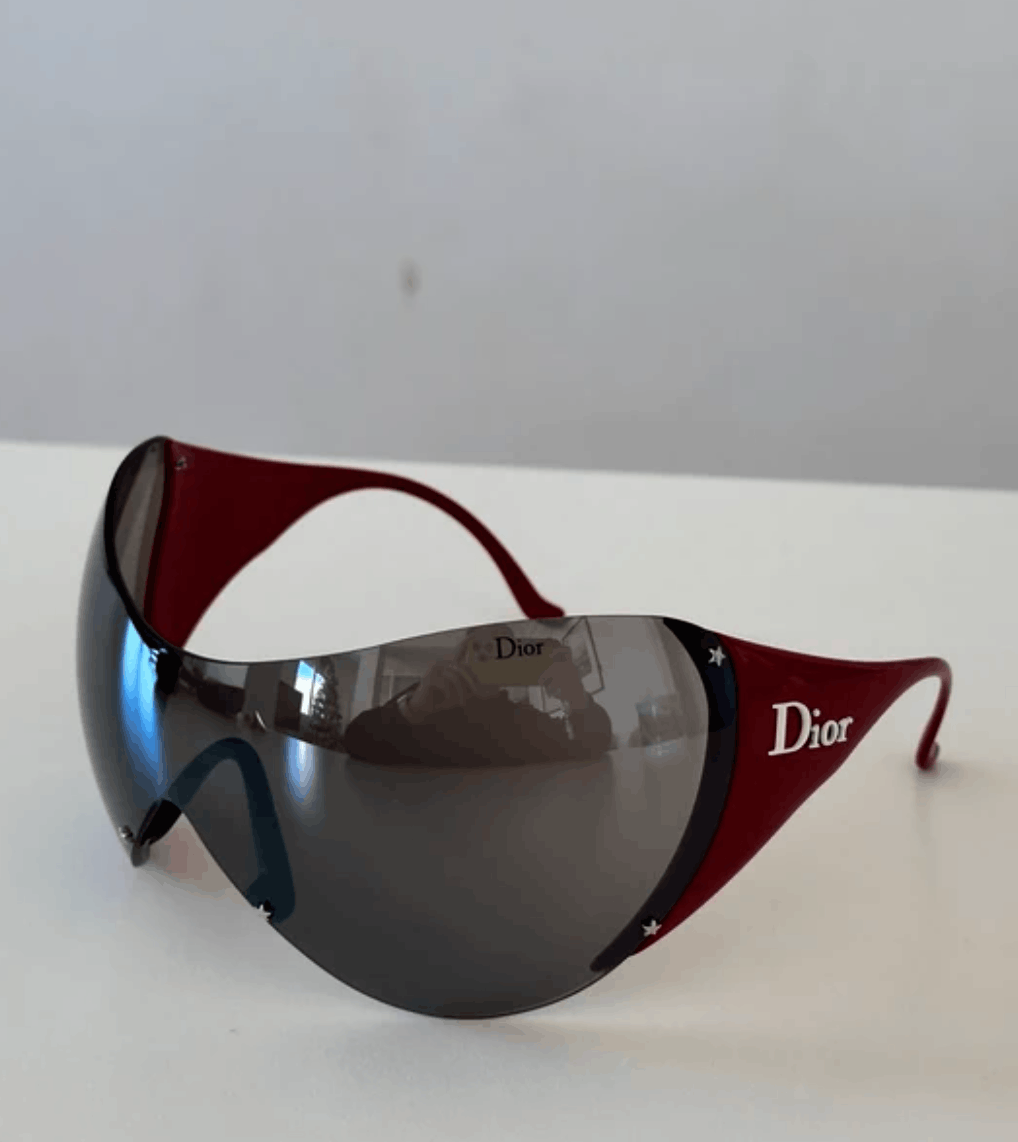 Dior Dior Sunglasses Ski Pop Mask Shield Sport Bike Vintage Size ONE SIZE - 1 Thumbnail