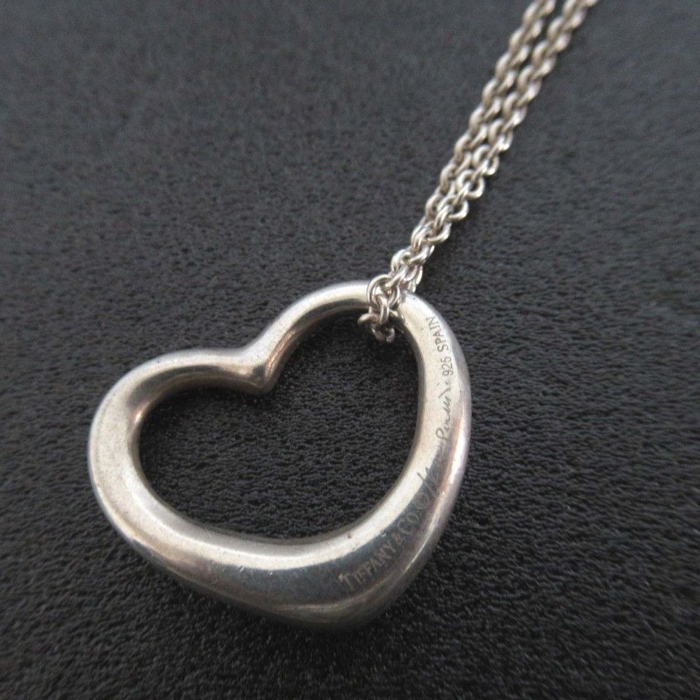 Tiffany & Co. Tiffany & Co. Tiffany & Co. Open Heart 925 Necklace Metal Necklace DUTY FREE for USA Size ONE SIZE - 1 Thumbnail